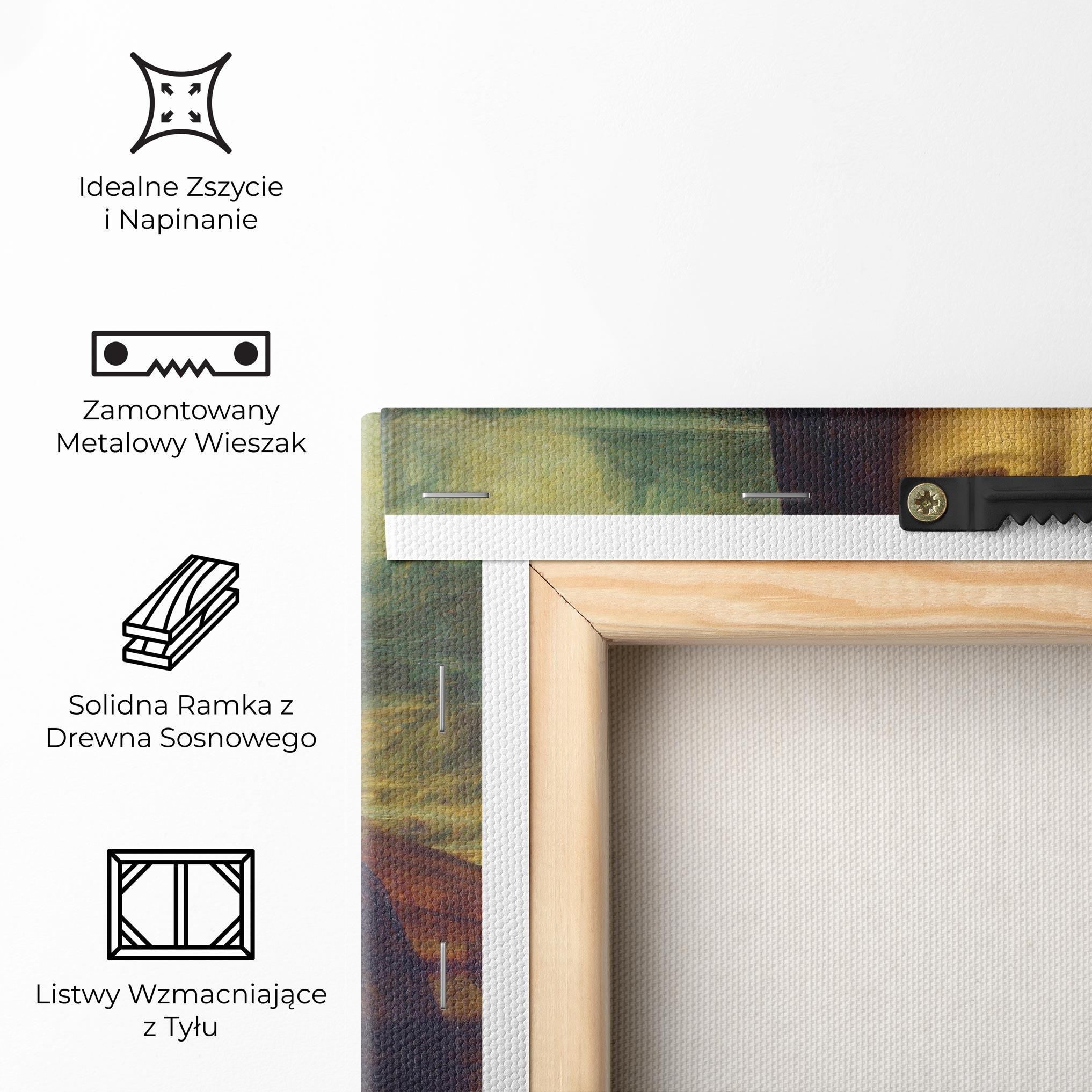 Obraz na Płótnie Gioconda By Leonardo Da Vinci mockup 5