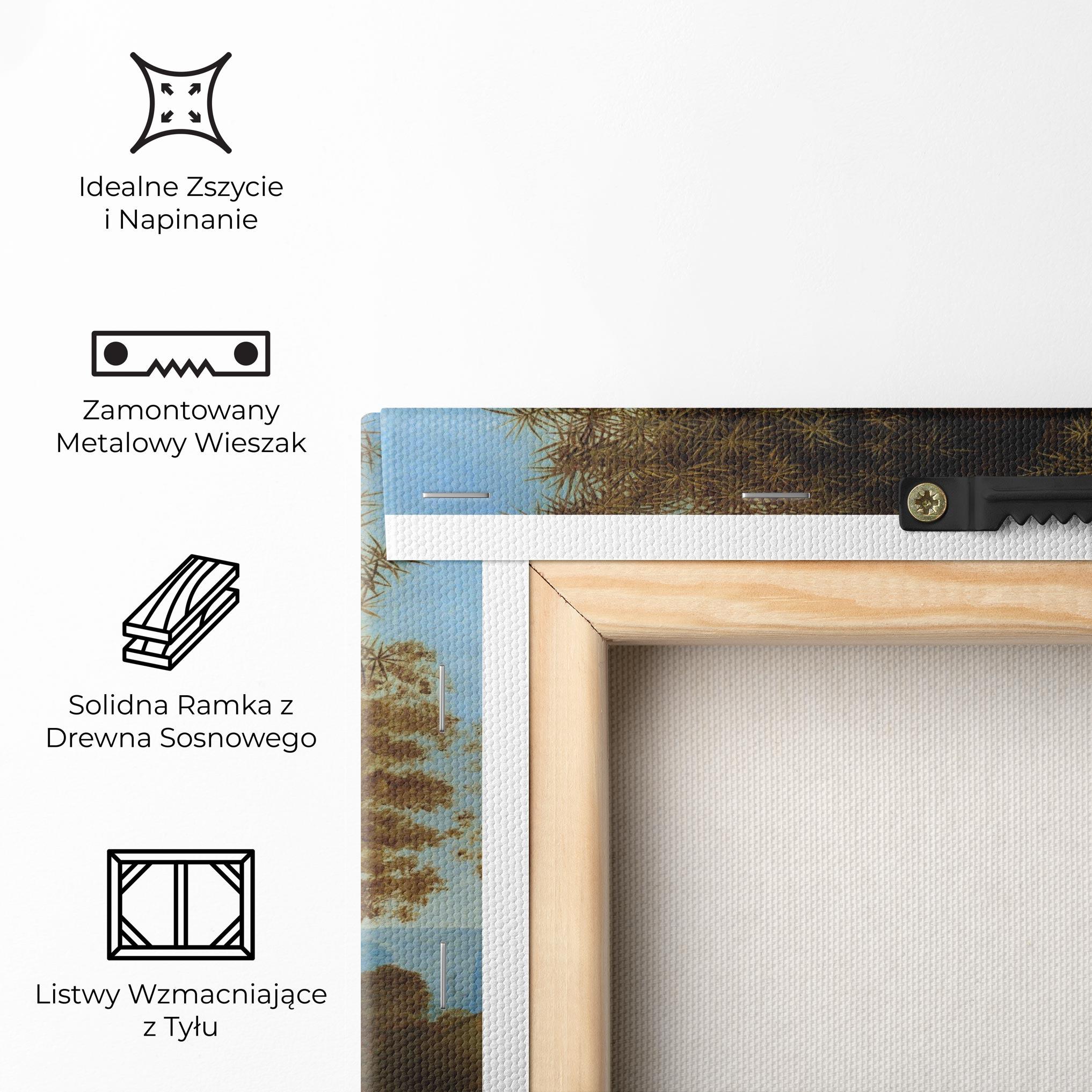 Obraz na Płótnie Leonardo Da Vinci Ginevra De Benci mockup 5