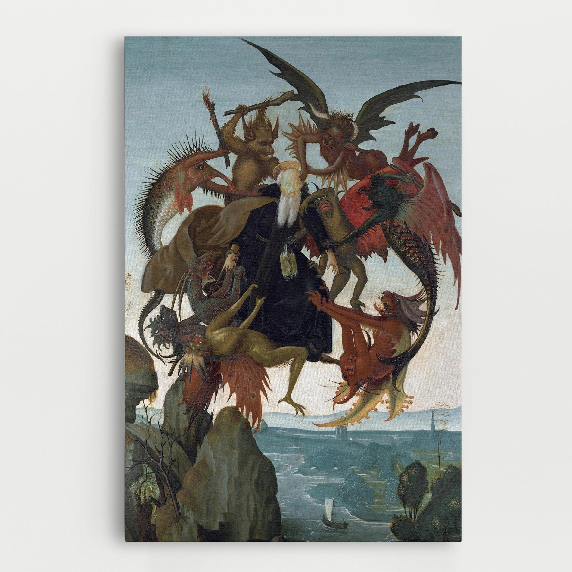 Obraz na Płótnie Torment Of Saint mockup 0