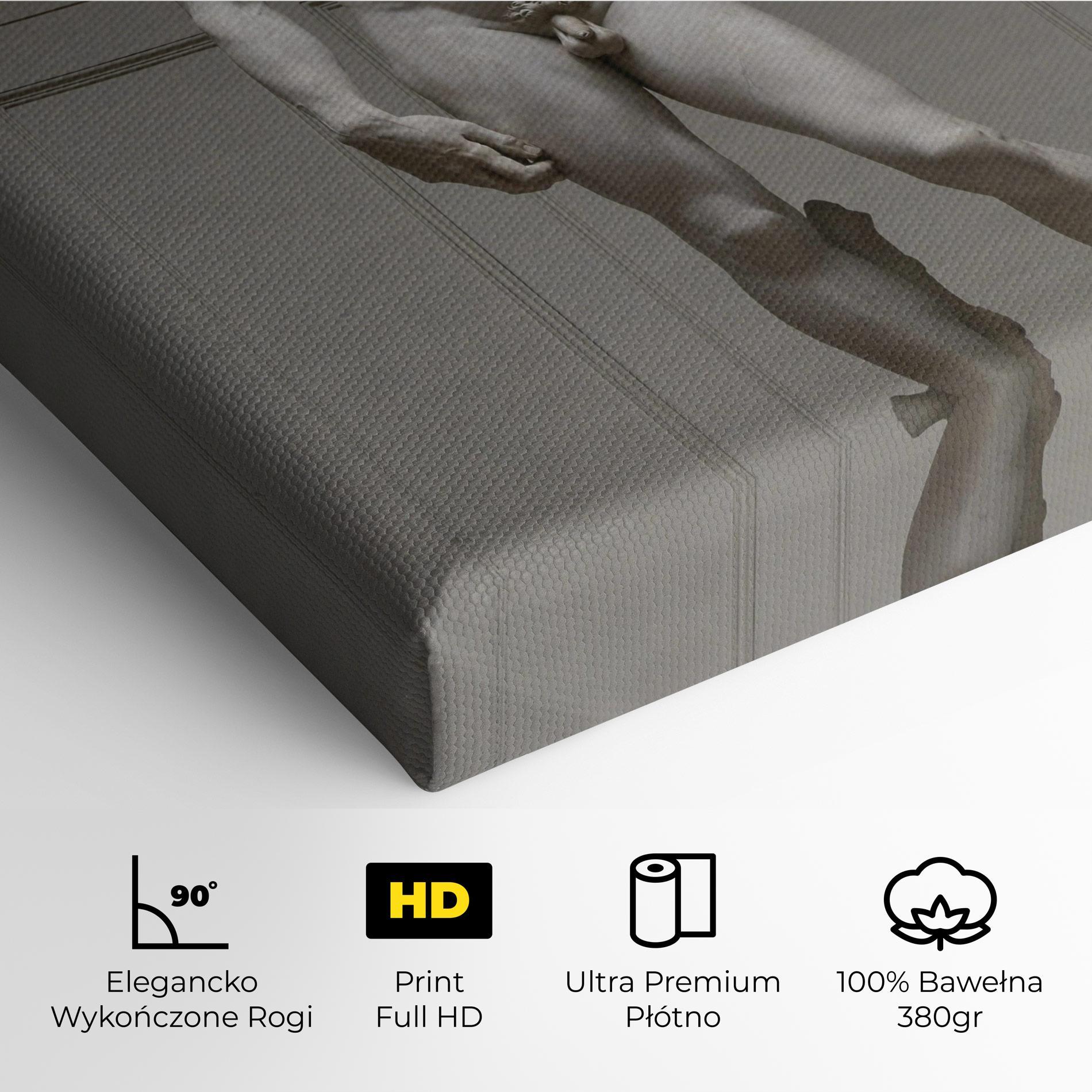 Obraz na Płótnie Michelangelo Statue mockup 4