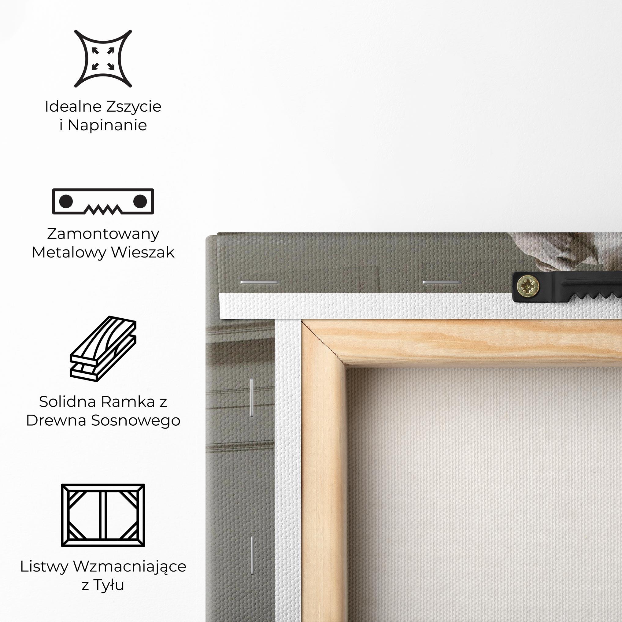 Obraz na Płótnie Michelangelo Statue mockup 5