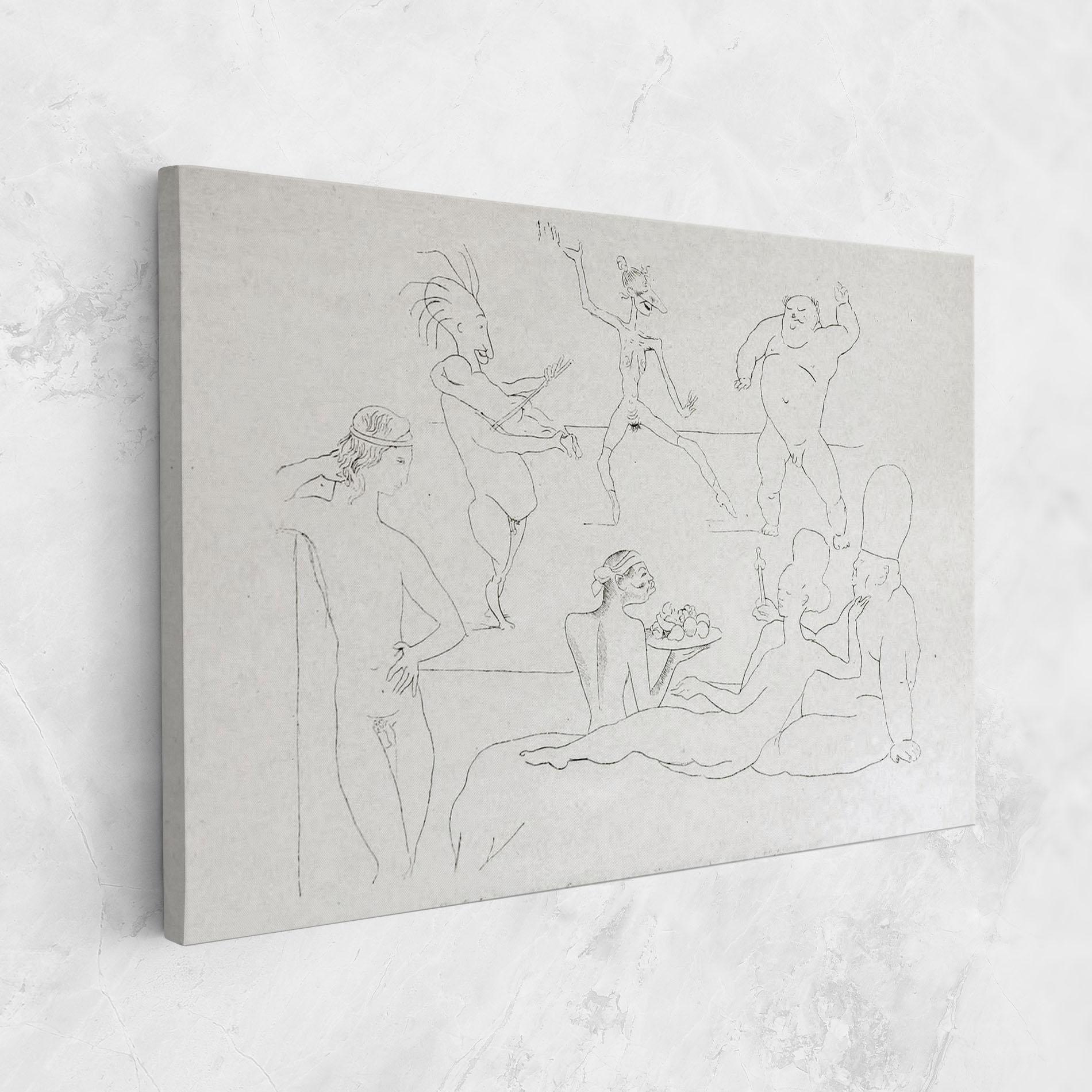 Obraz na Płótnie Salome mockup 1