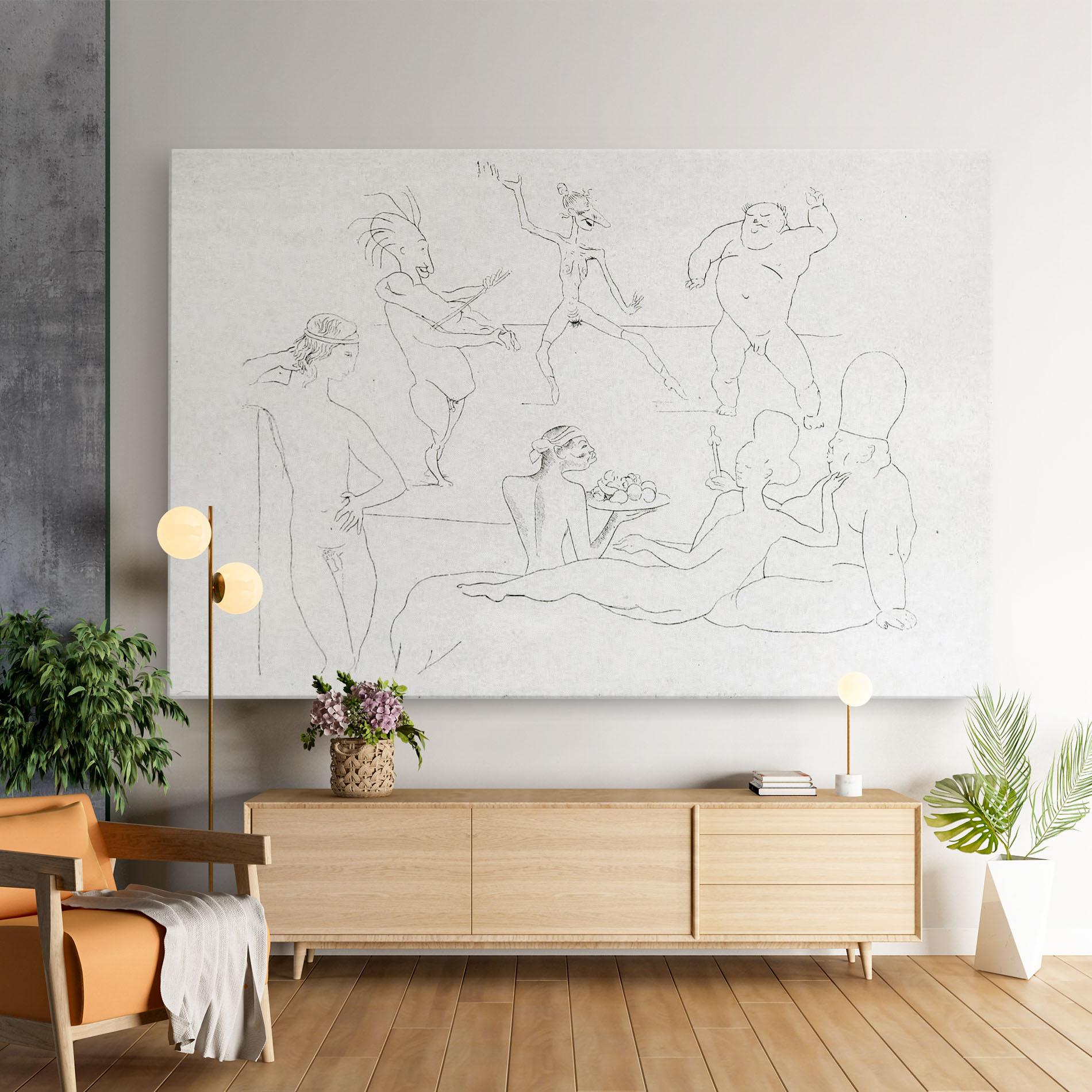 Obraz na Płótnie Salome mockup 9