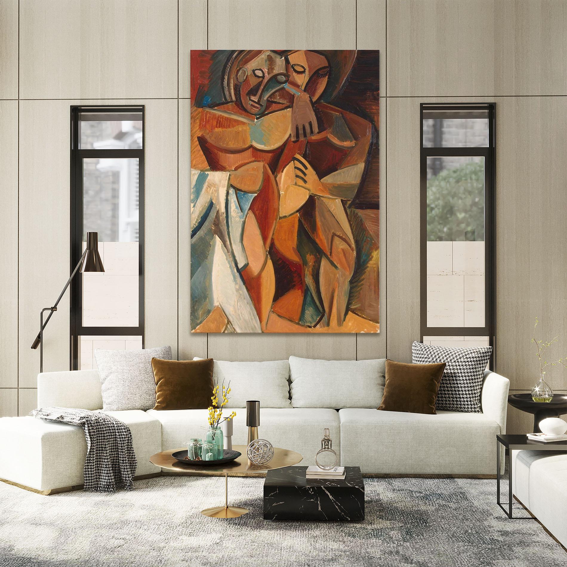 Obraz na Płótnie Friendship Two Nudes mockup 2