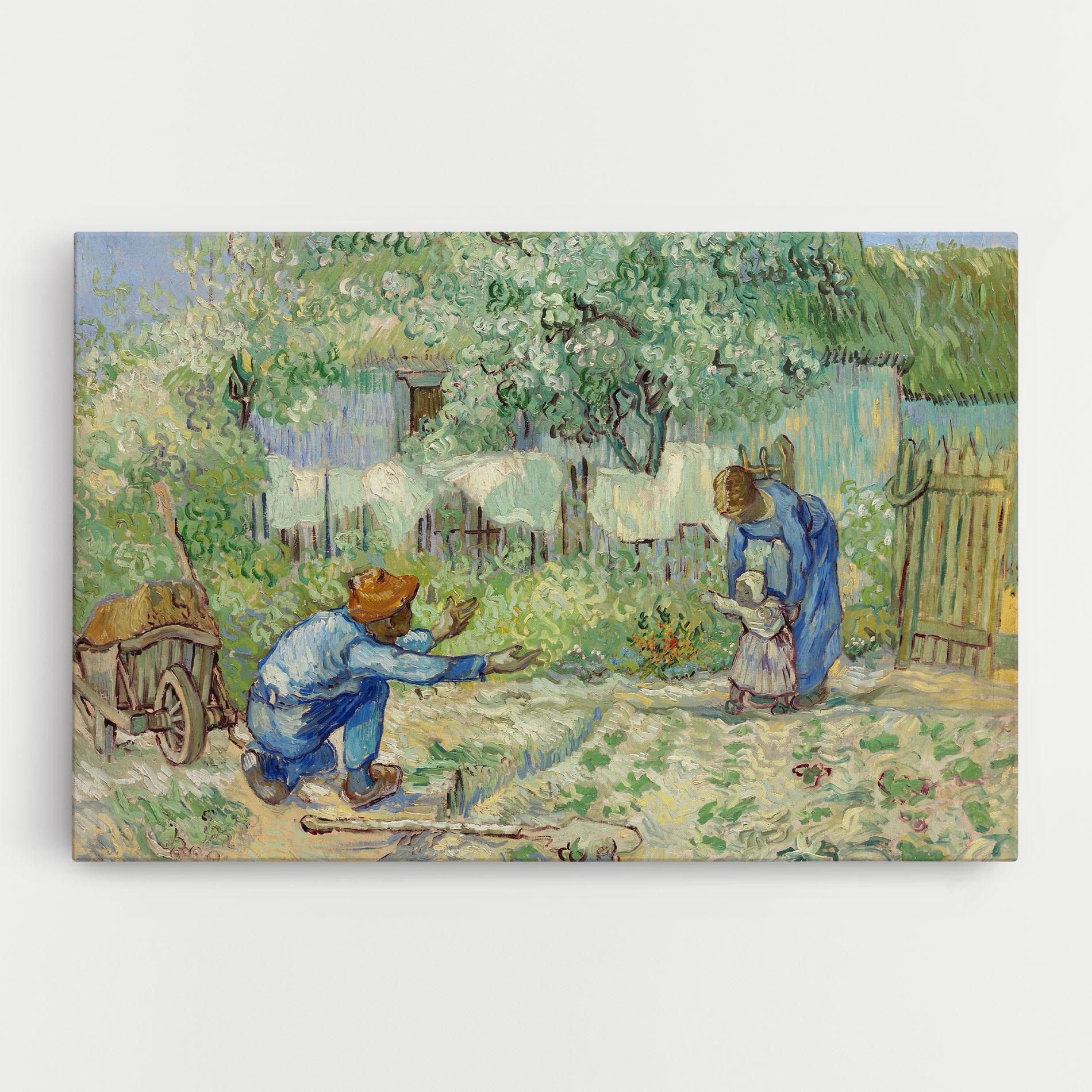 Obraz na Płótnie First Steps mockup 0