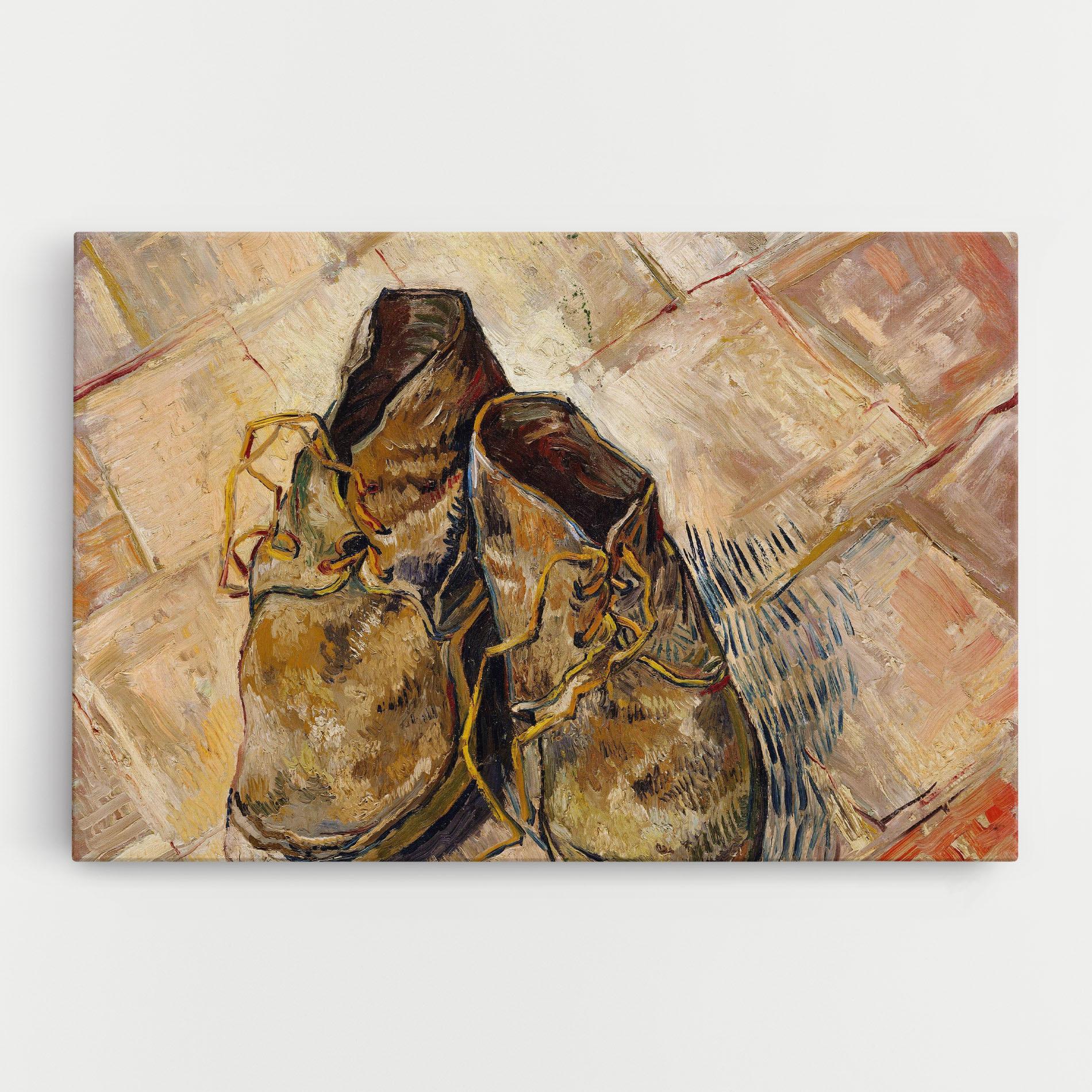 Obraz na Płótnie Shoes Van Gogh mockup 0