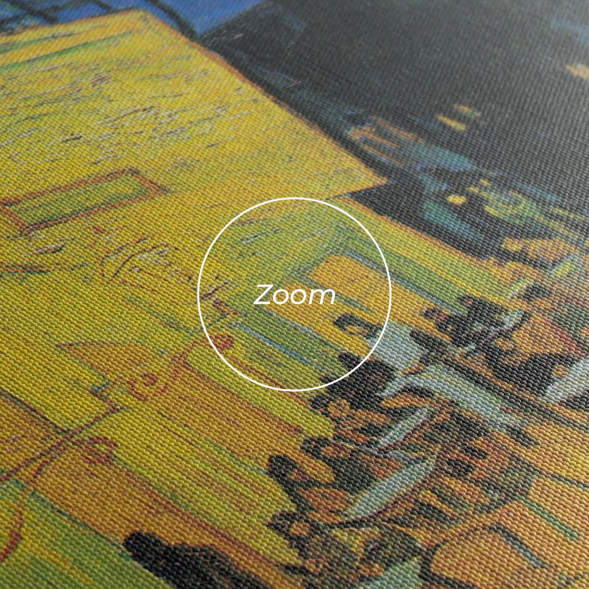 Obraz na Płótnie Cafe Terrace At Night mockup 3