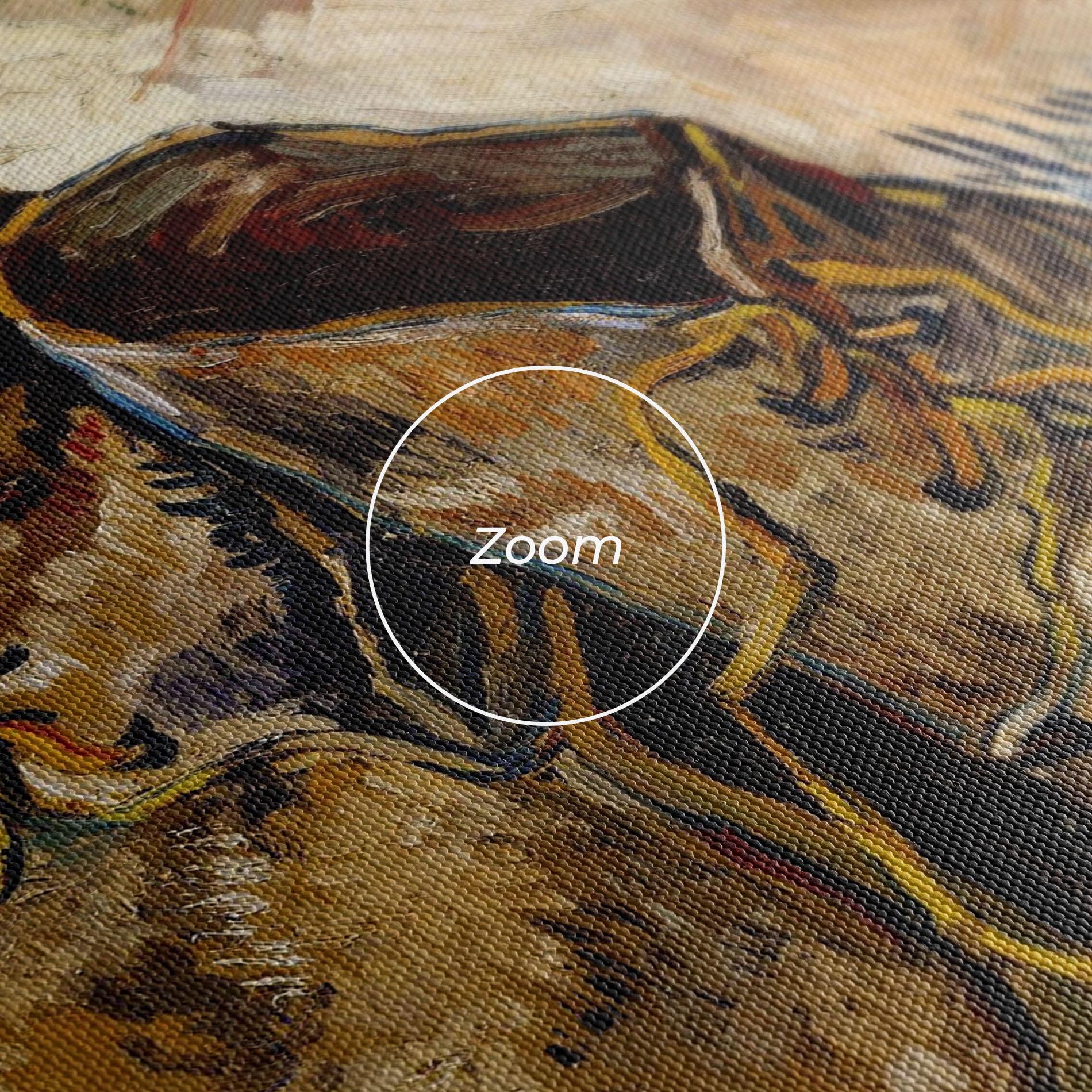 Obraz na Płótnie Shoes Van Gogh mockup 3