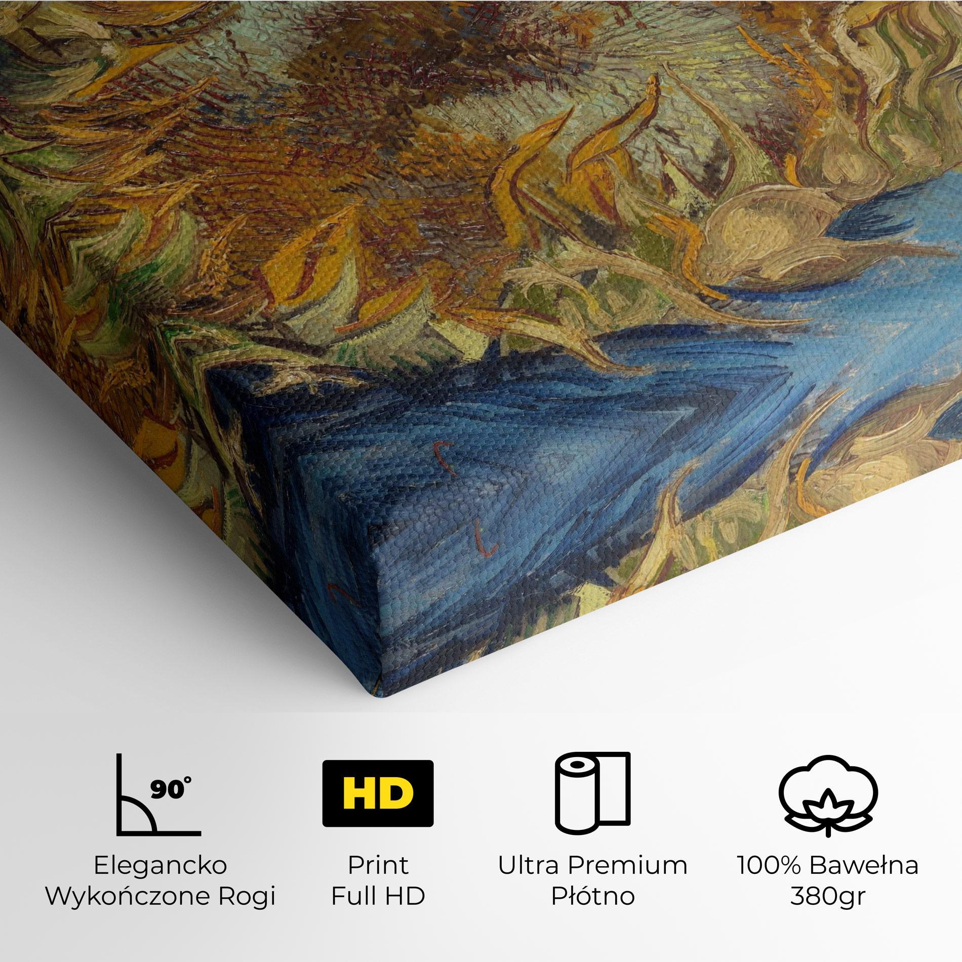 Obraz na Płótnie Sunflowers Van Gogh mockup 4