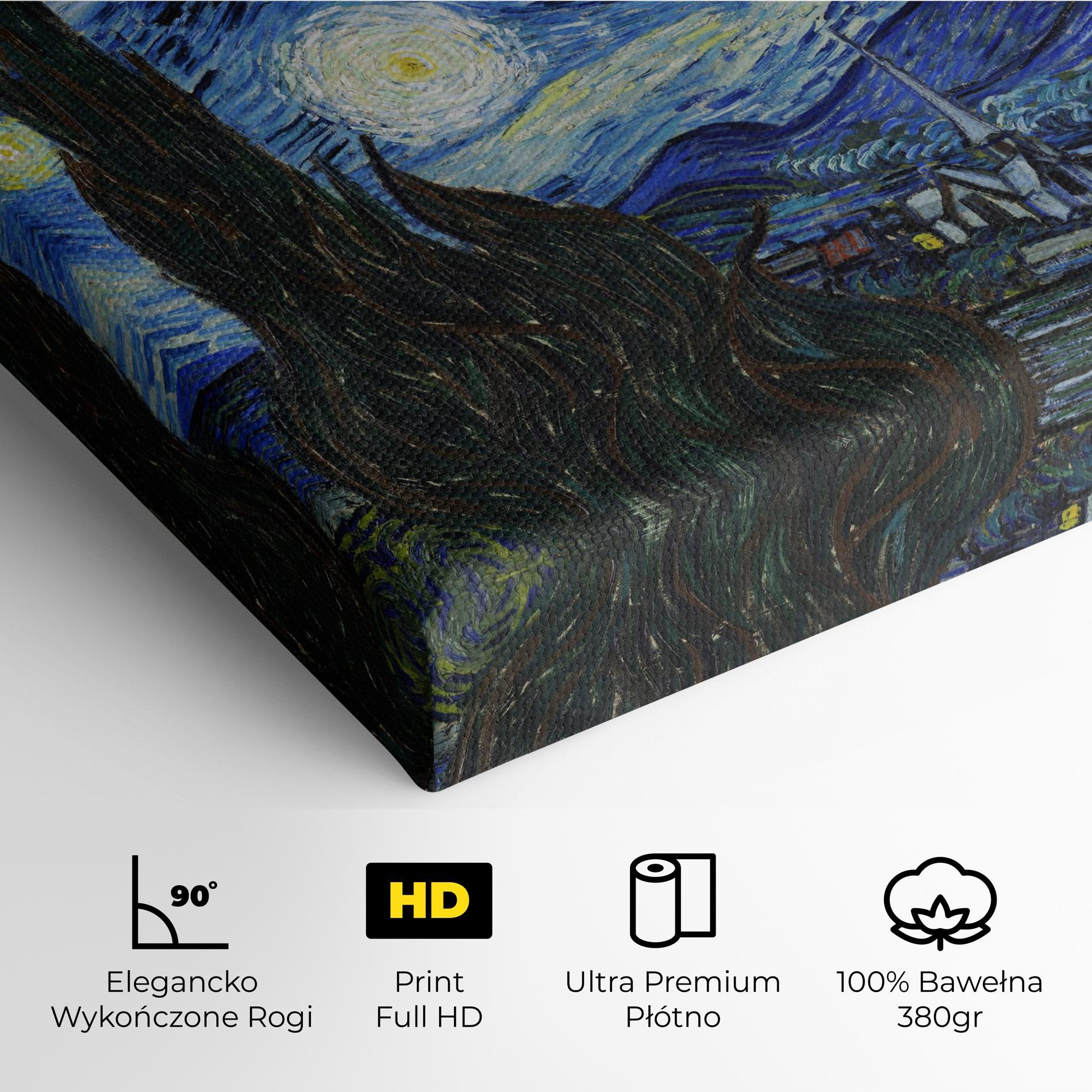 Obraz na Płótnie The Starry Night mockup 4