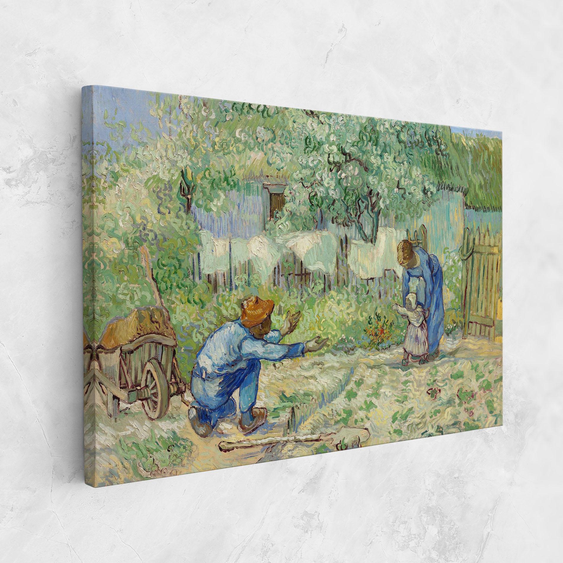 Obraz na Płótnie First Steps mockup 1