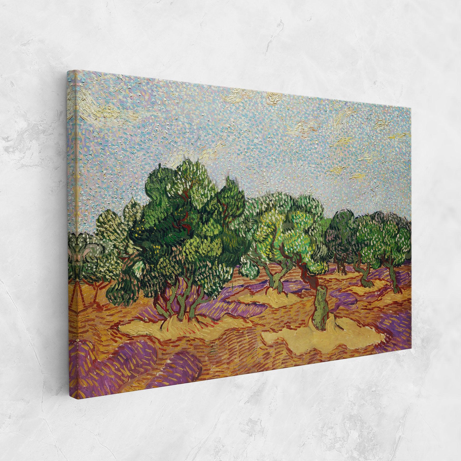 Obraz na Płótnie Olive Trees mockup 1