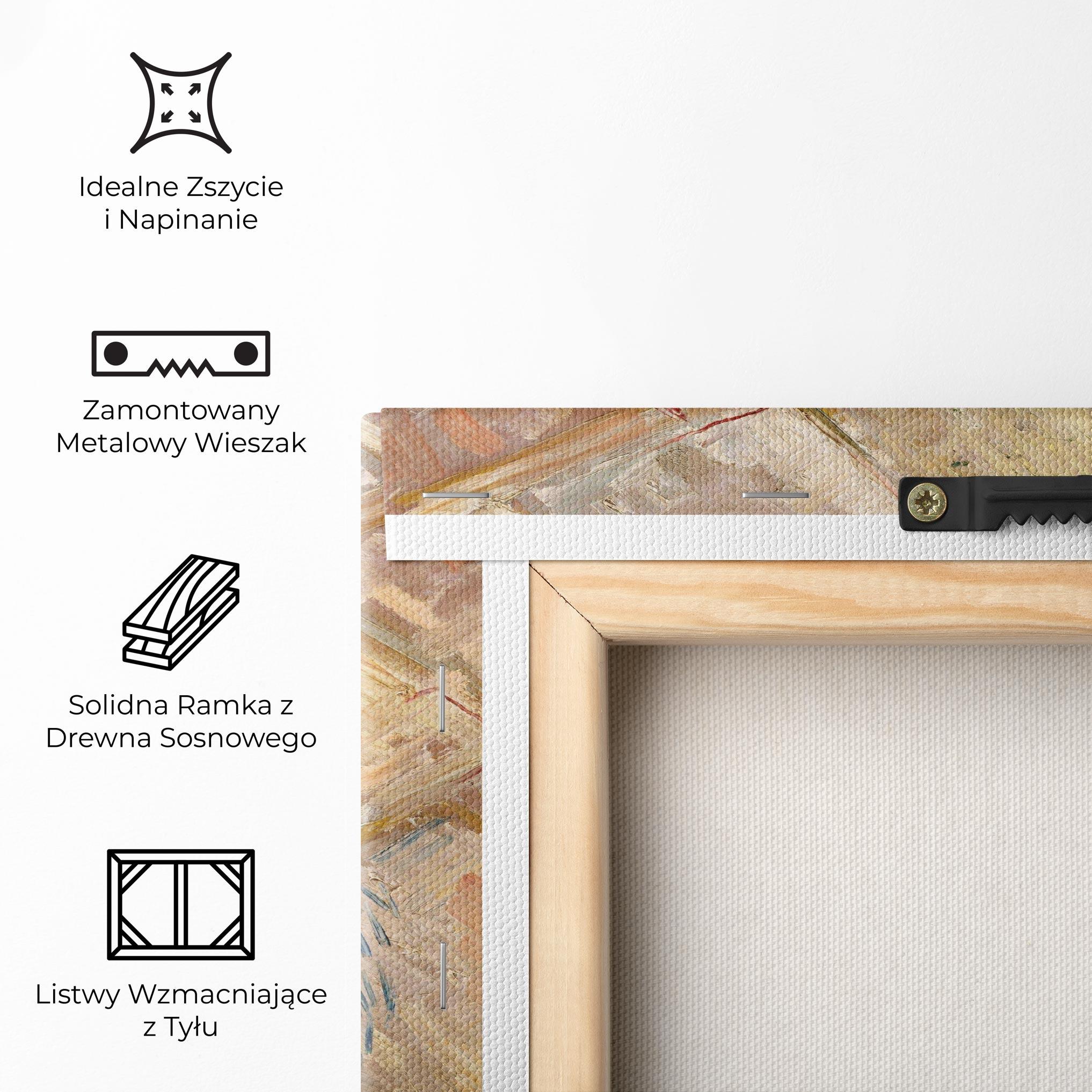 Obraz na Płótnie Shoes Van Gogh mockup 5