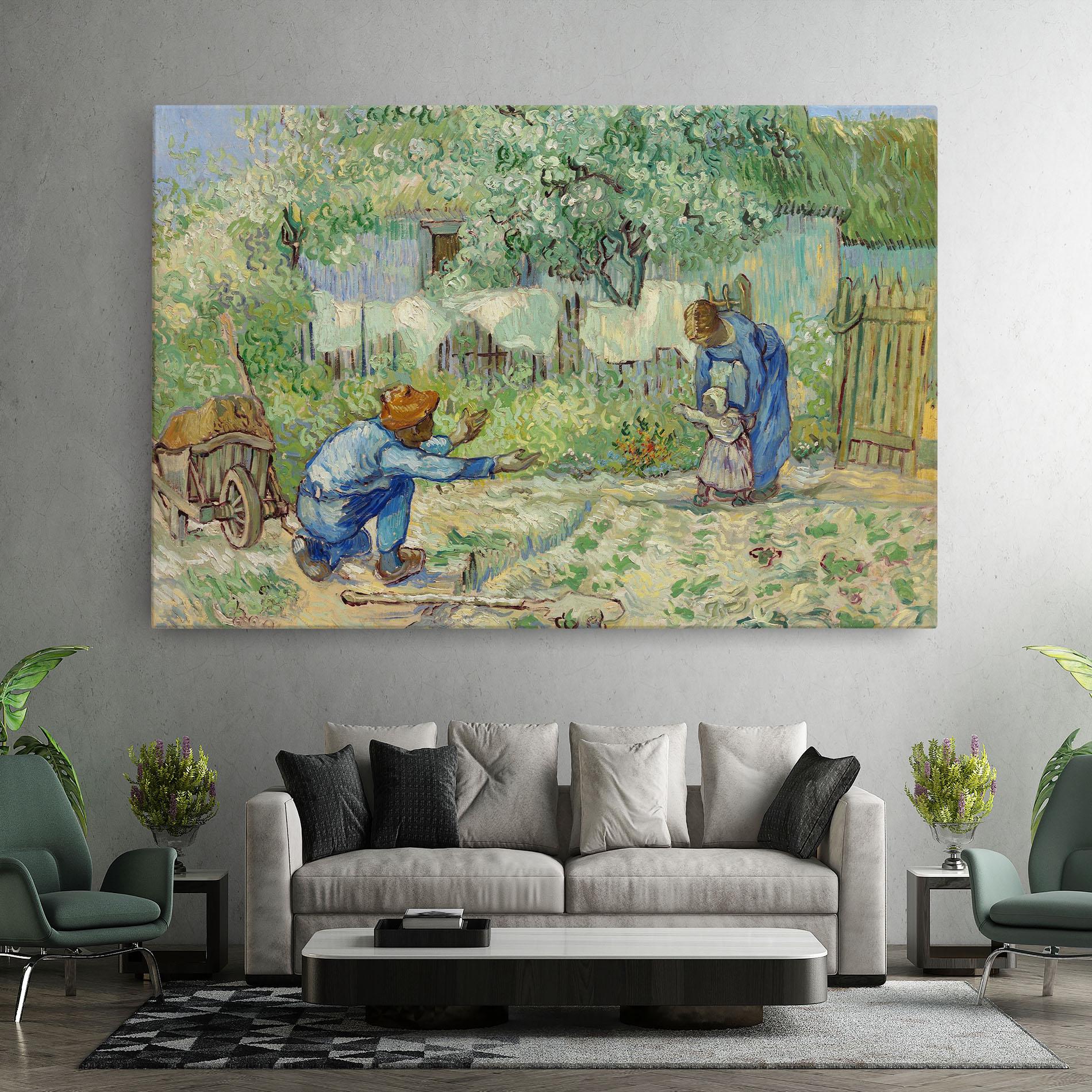 Obraz na Płótnie First Steps mockup 7