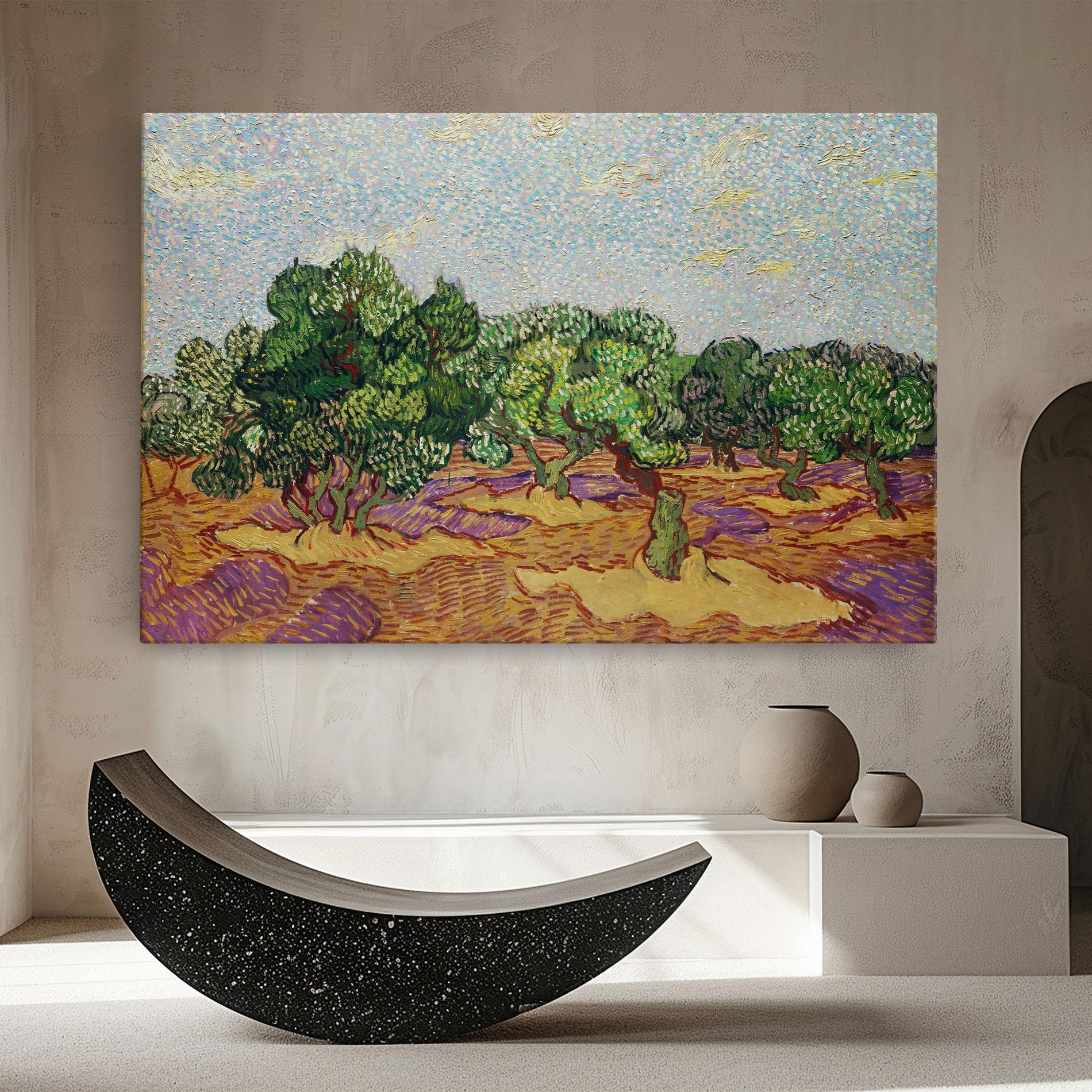 Obraz na Płótnie Olive Trees mockup 8