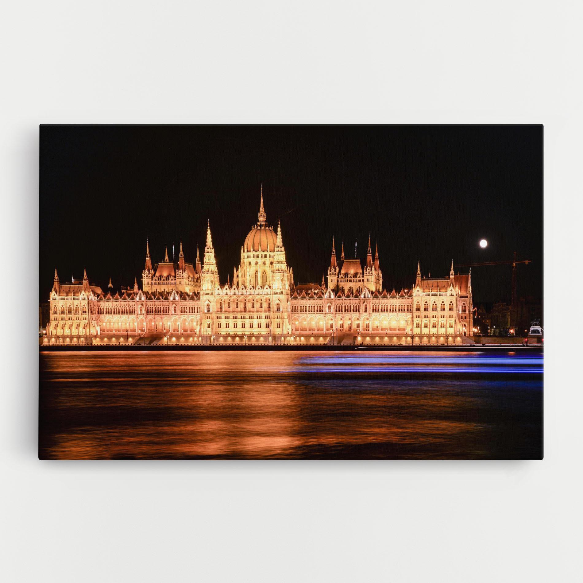 Obraz na Płótnie Night Reflection mockup 0