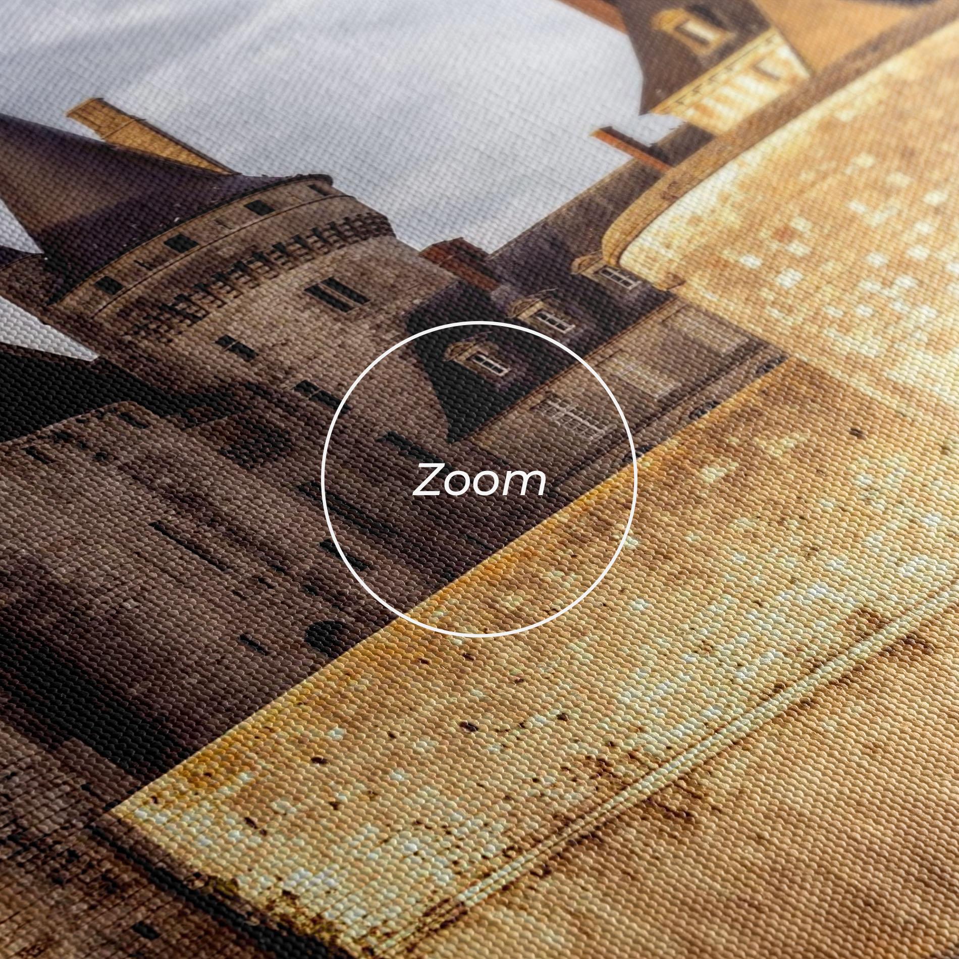 Obraz na Płótnie Chateau Castle mockup 3