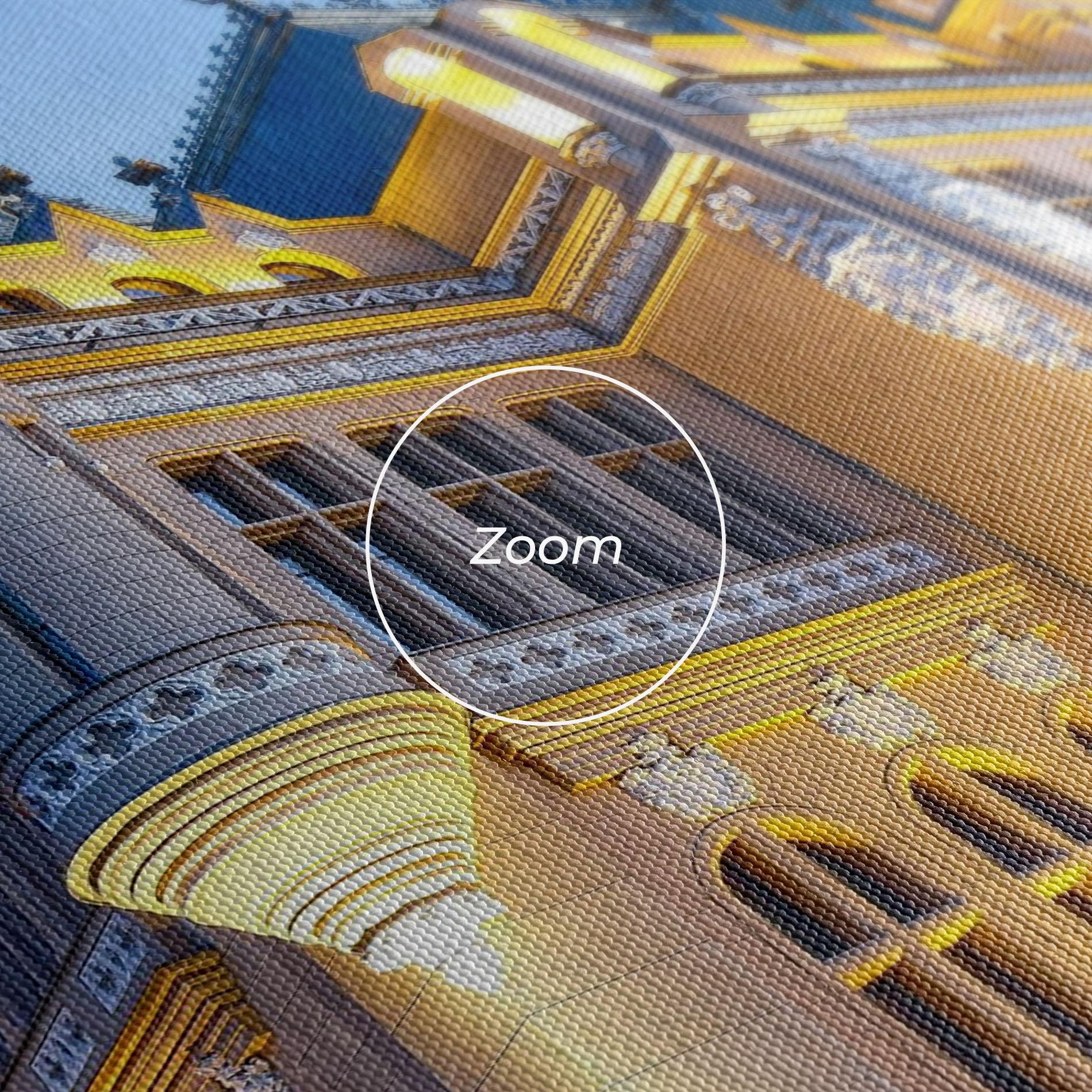 Obraz na Płótnie Palace Culture Romania mockup 3