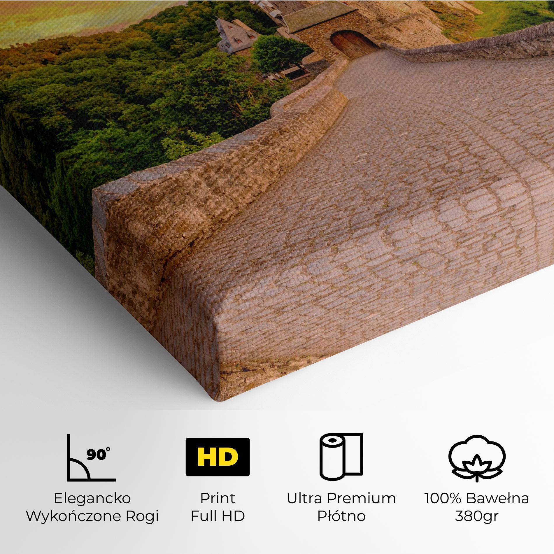 Obraz na Płótnie Burg Eltz Castle mockup 4