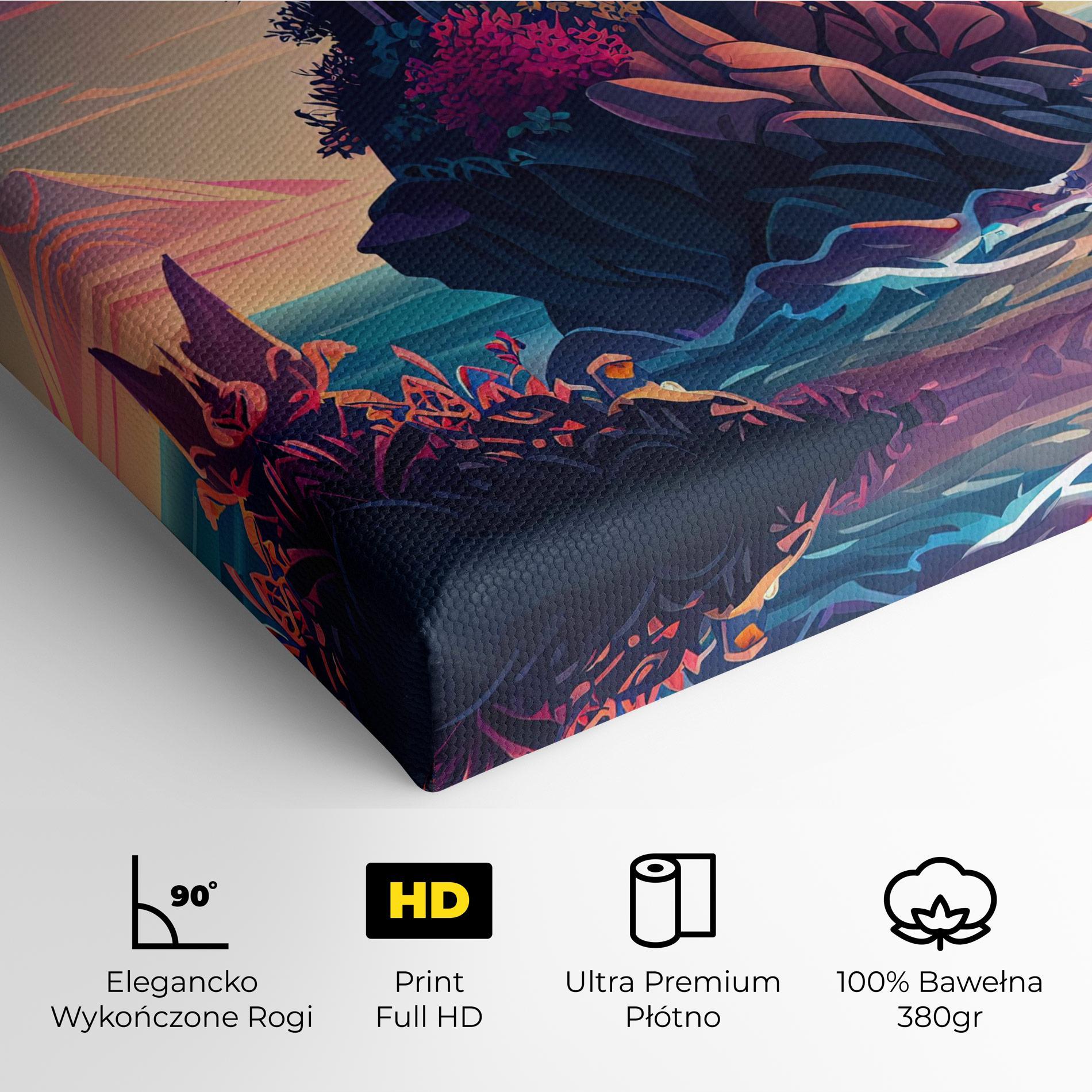 Obraz na Płótnie Cliff Castle mockup 4