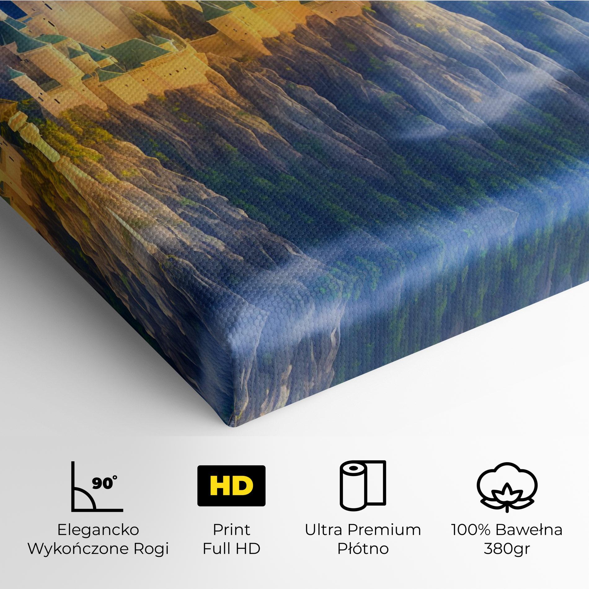 Obraz na Płótnie Fairytale Castle mockup 4