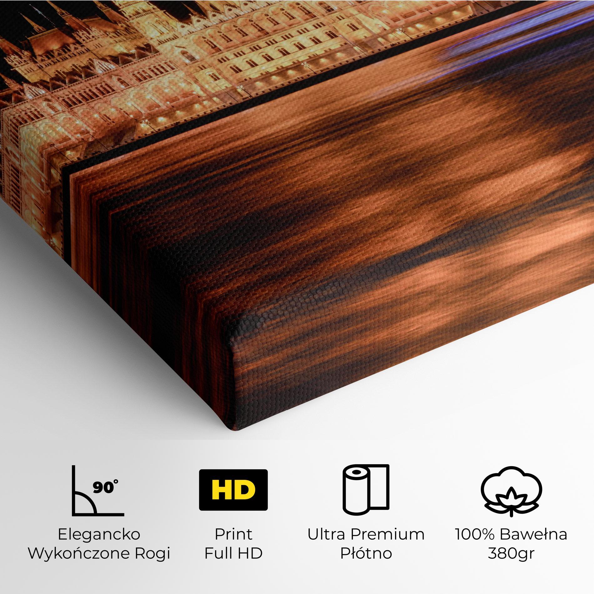 Obraz na Płótnie Night Reflection mockup 4