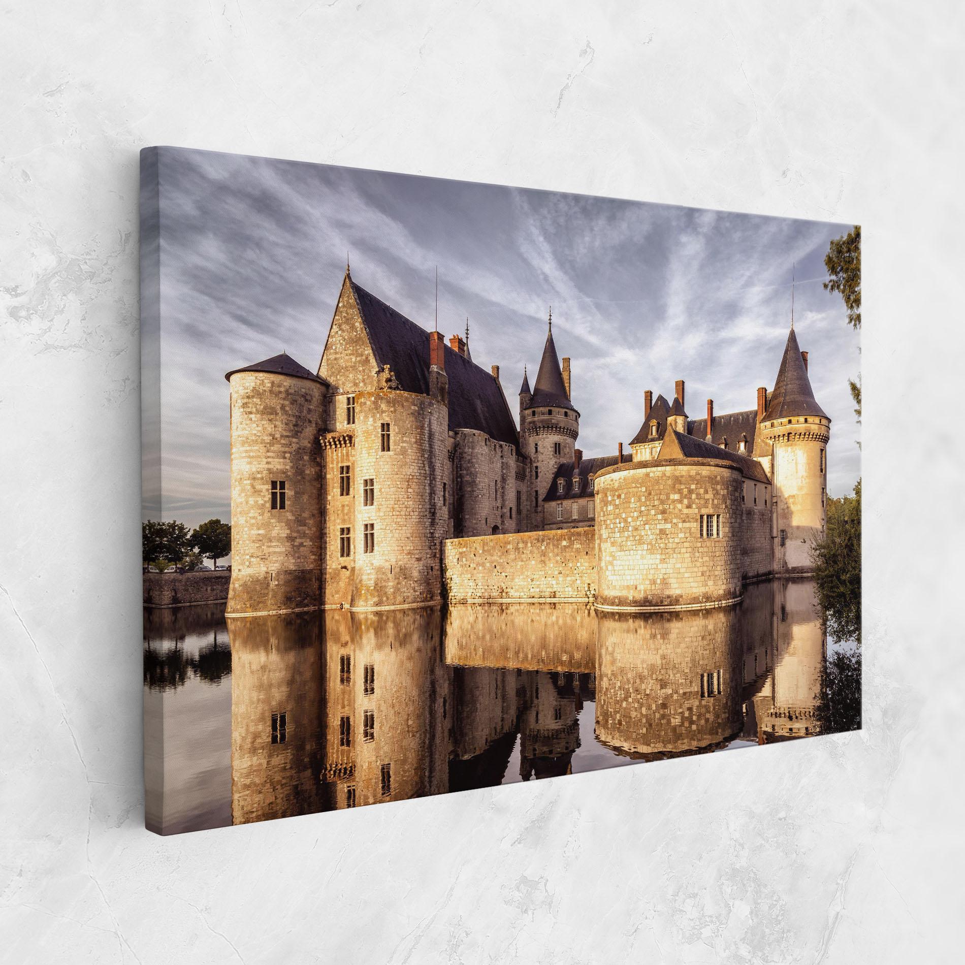 Obraz na Płótnie Chateau Castle mockup 1