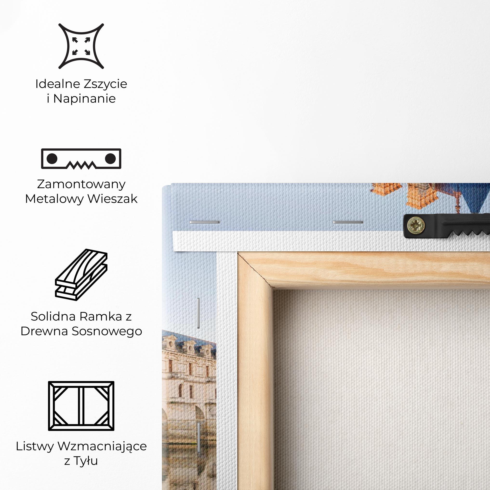 Obraz na Płótnie Chateau France mockup 5