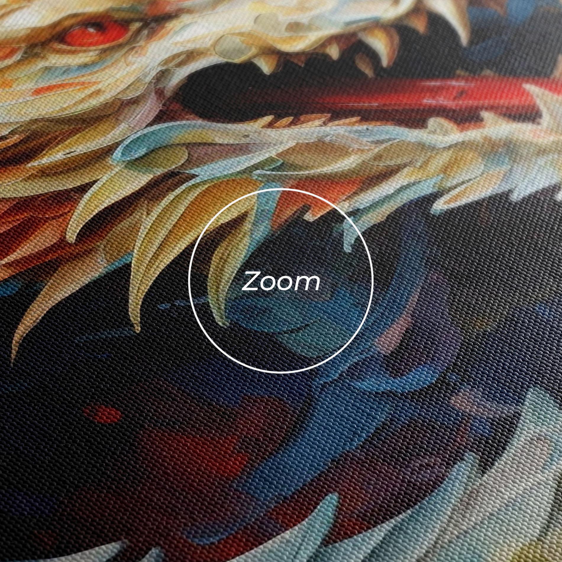 Obraz na Płótnie Fantasy Dragon Art mockup 3