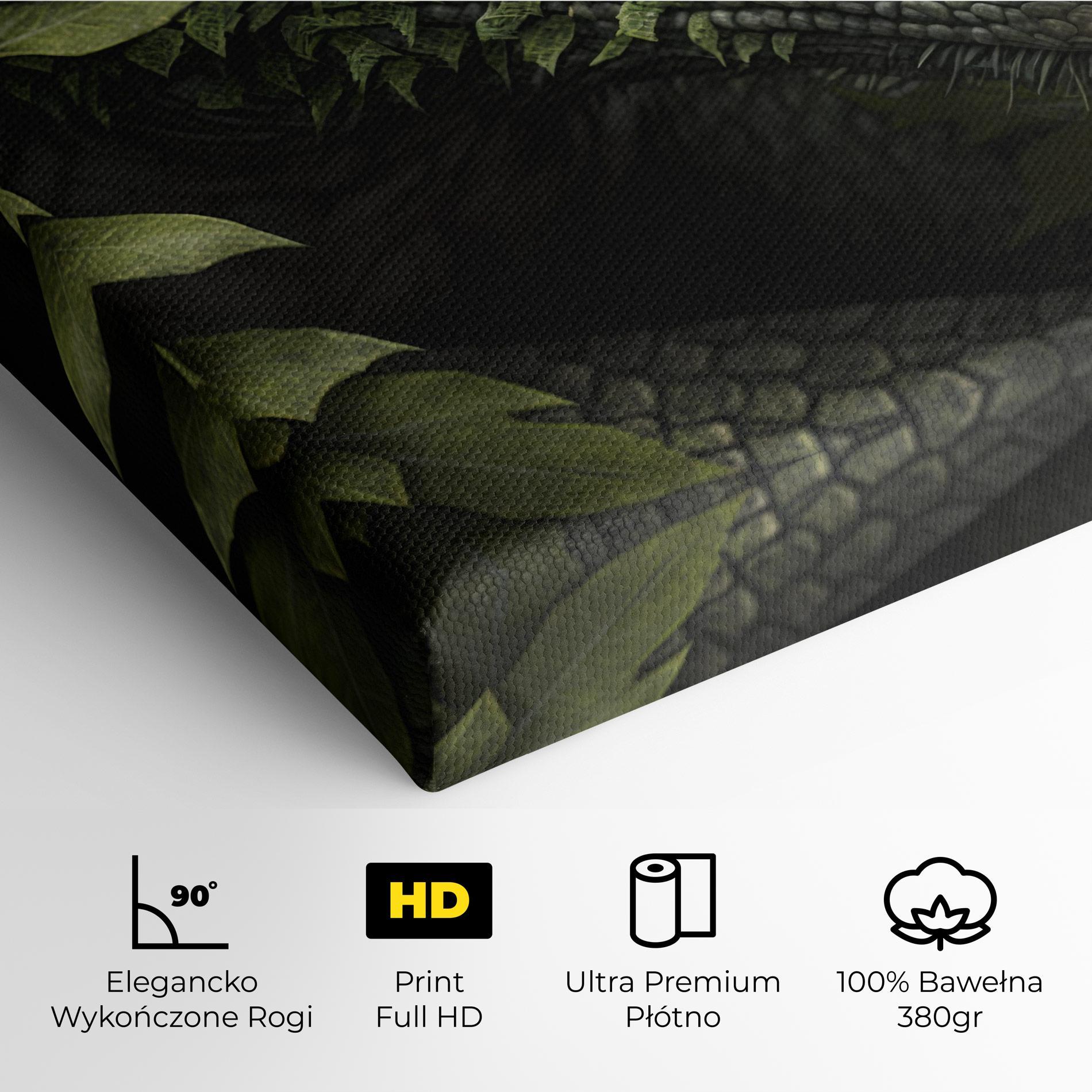 Obraz na Płótnie Ancient Forest Dragon mockup 4