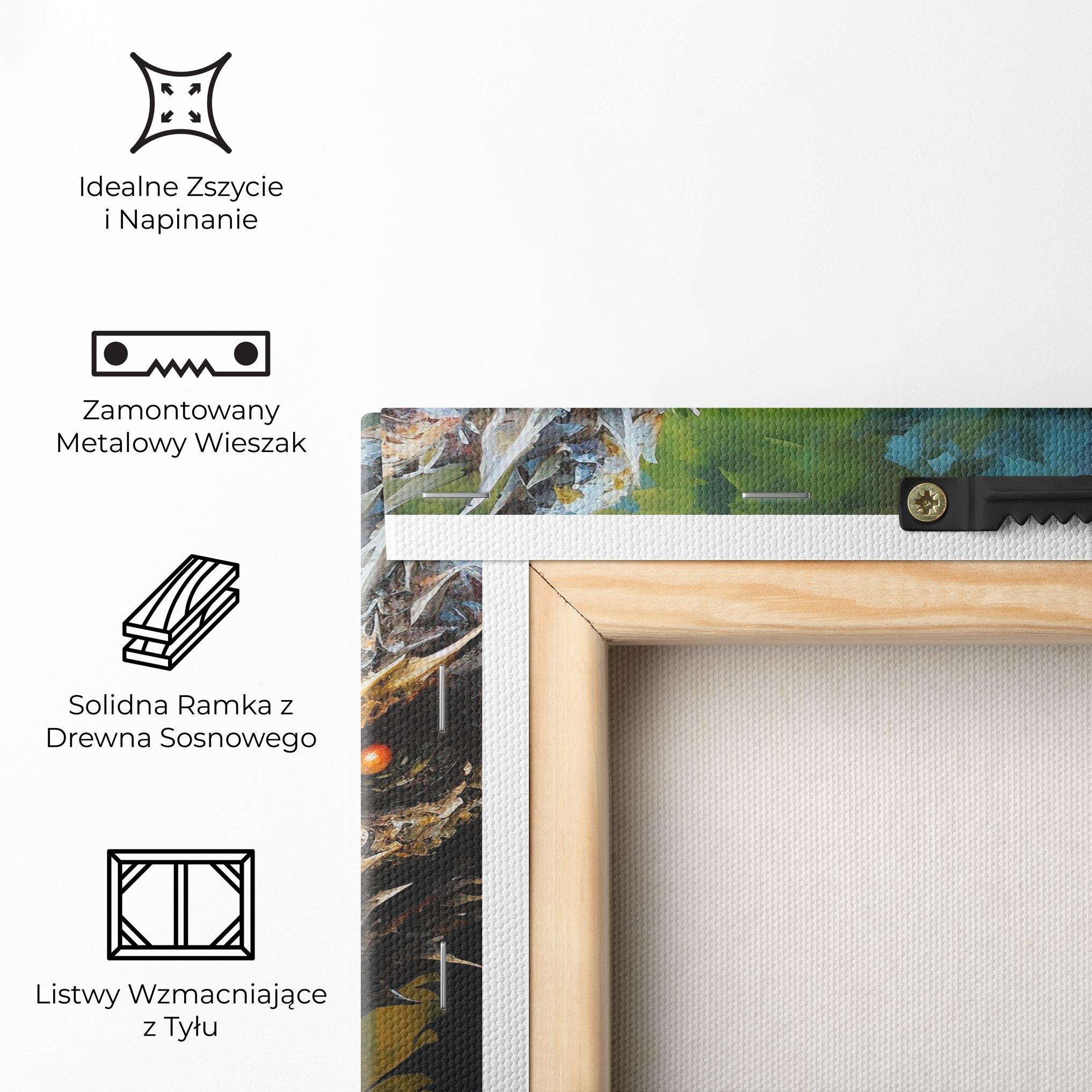 Obraz na Płótnie Dragon In Nature mockup 5