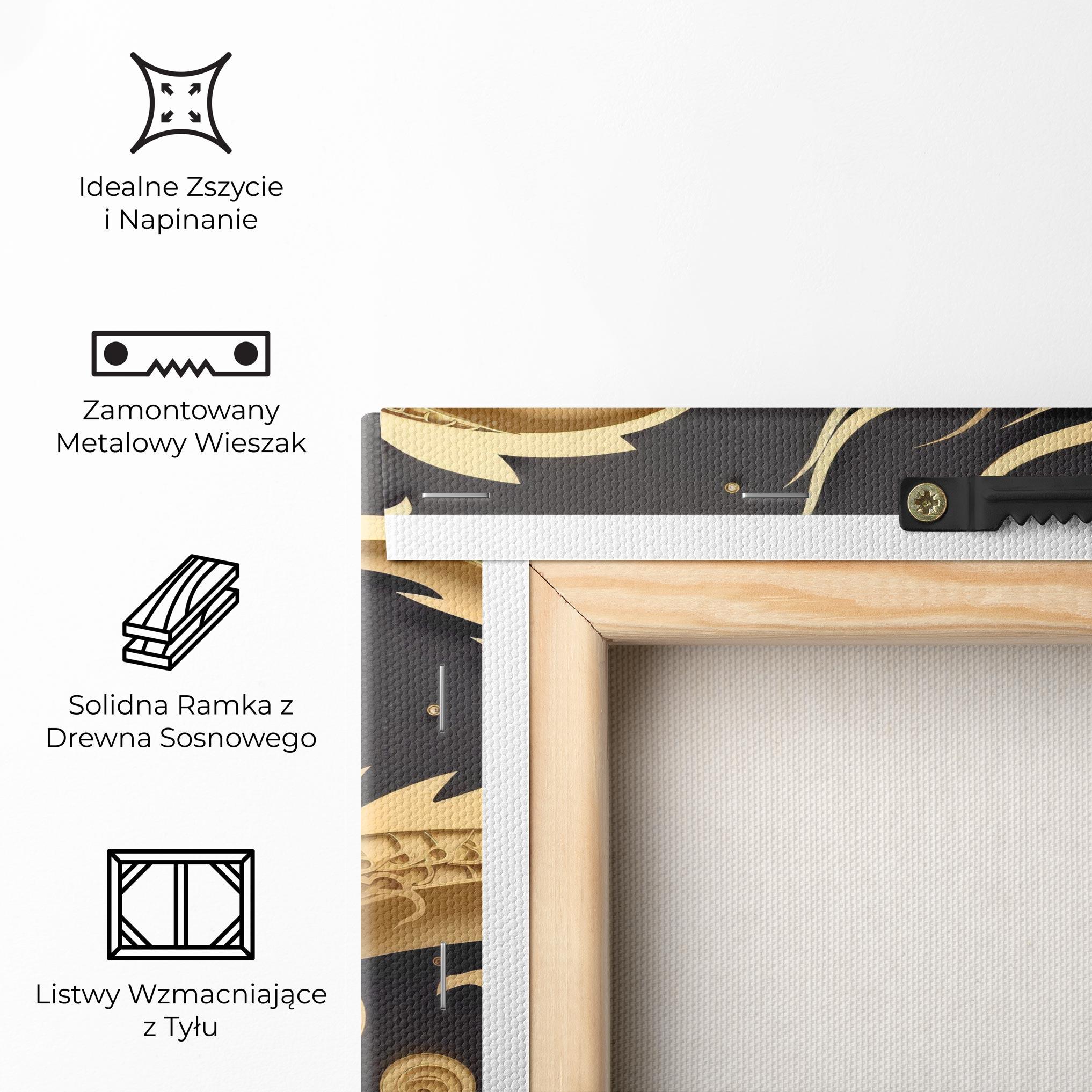 Obraz na Płótnie Dragon Zodiac Sign mockup 5