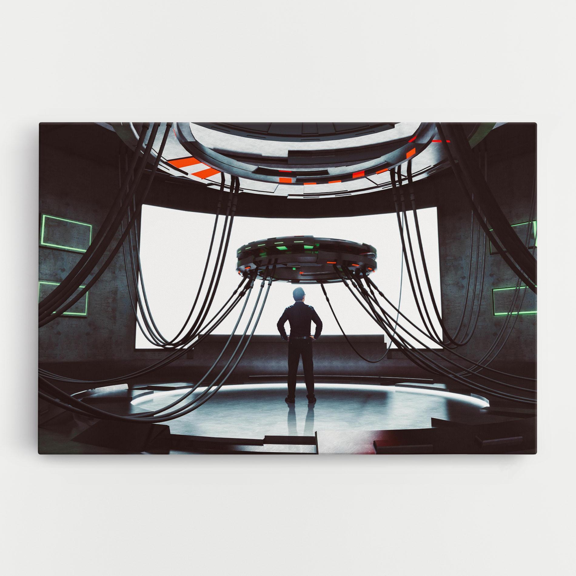 Obraz na Płótnie Cyber Chronicle mockup 0