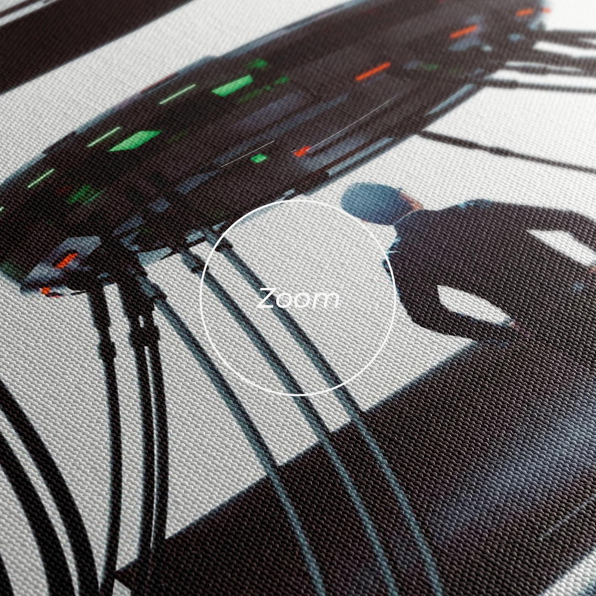 Obraz na Płótnie Cyber Chronicle mockup 3