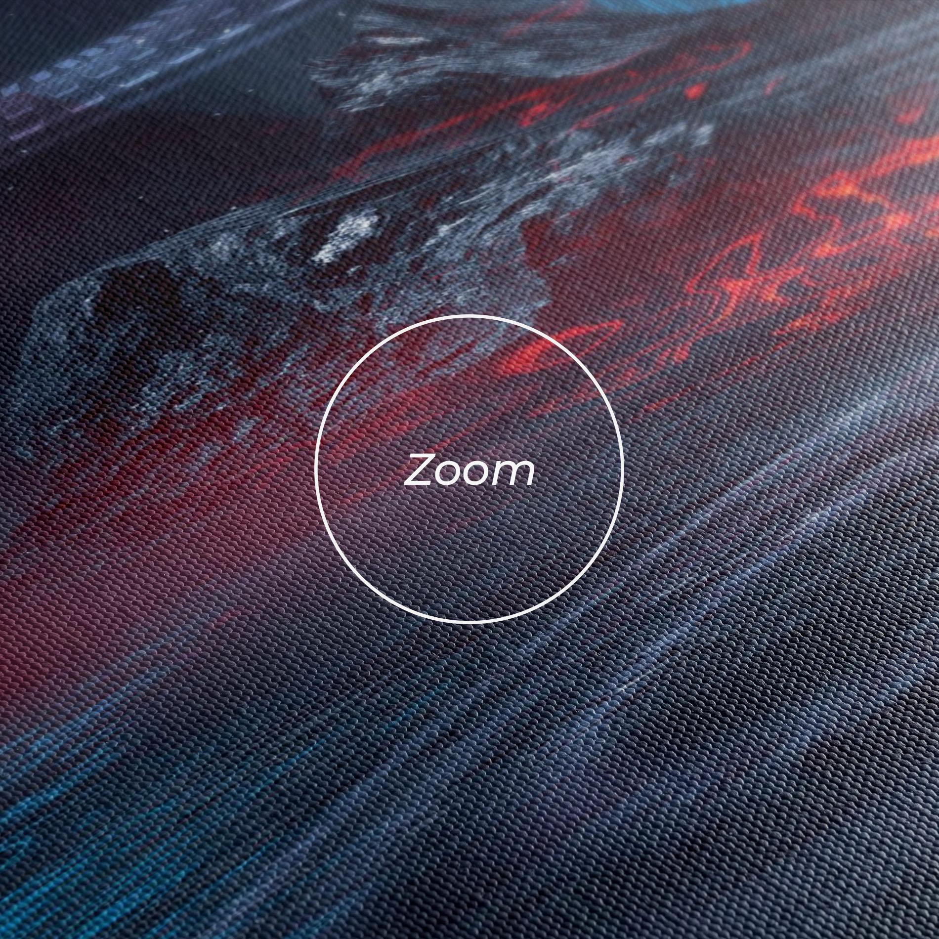 Obraz na Płótnie Neon Space Galaxy mockup 3