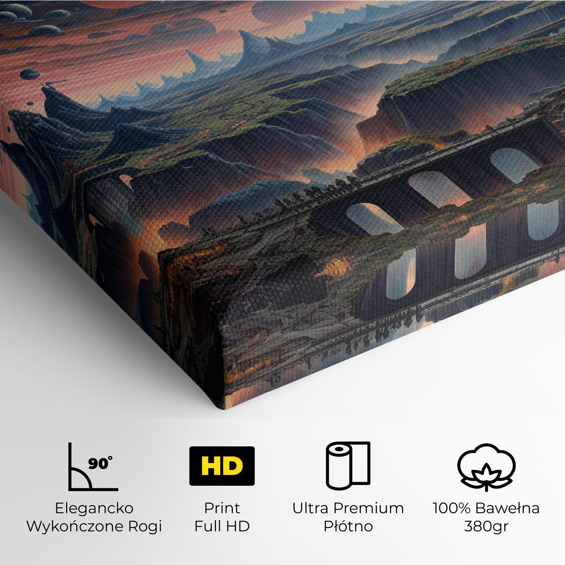 Obraz na Płótnie Celestial Chronicler mockup 4