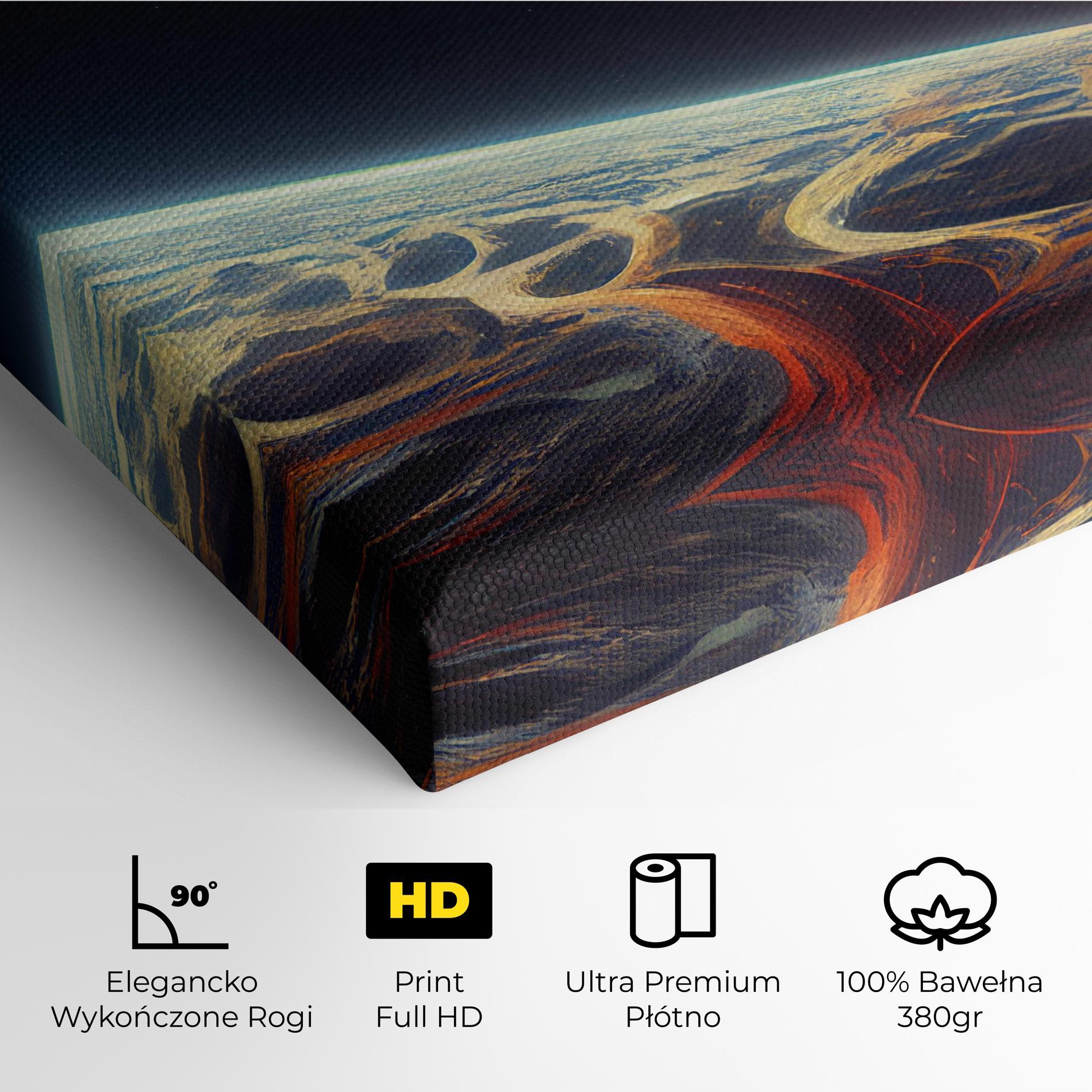 Obraz na Płótnie Cosmic Craze mockup 4