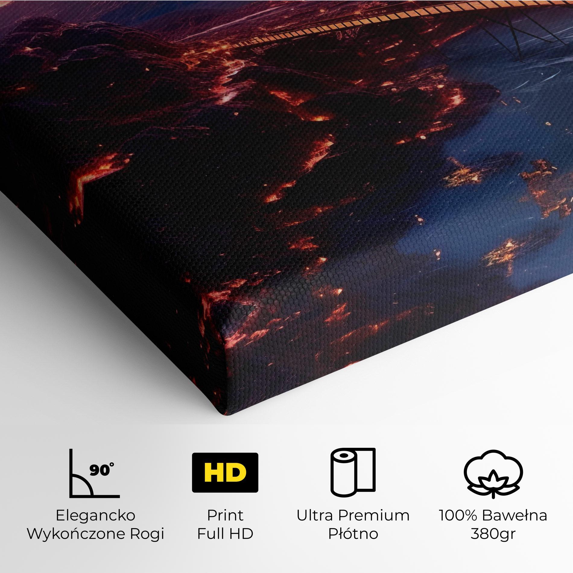 Obraz na Płótnie Interstellar Journey mockup 4