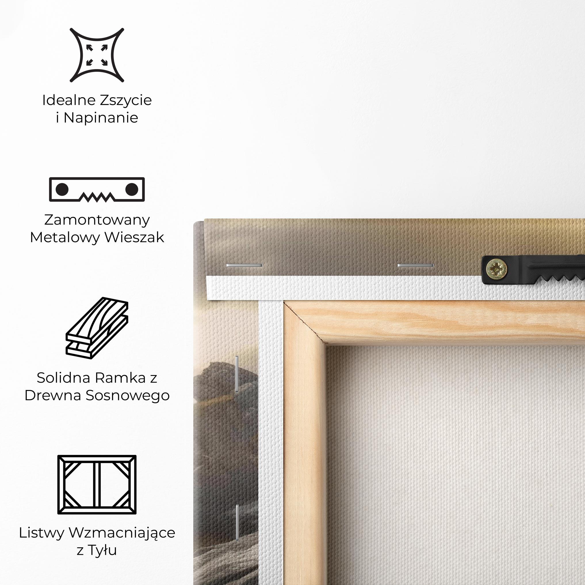 Obraz na Płótnie Rocky Area Man mockup 5