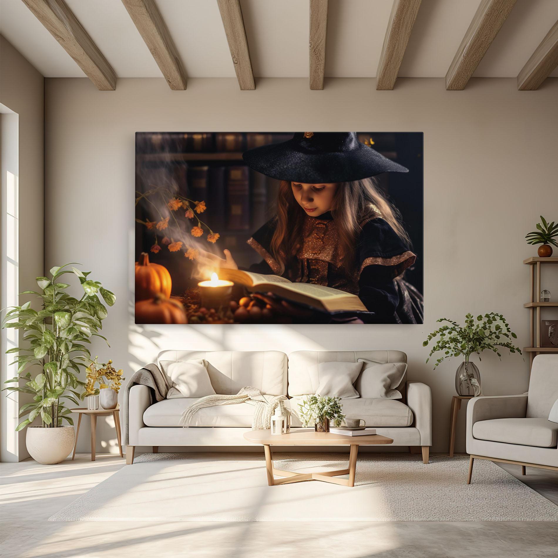 Obraz na Płótnie Little Witch mockup 6