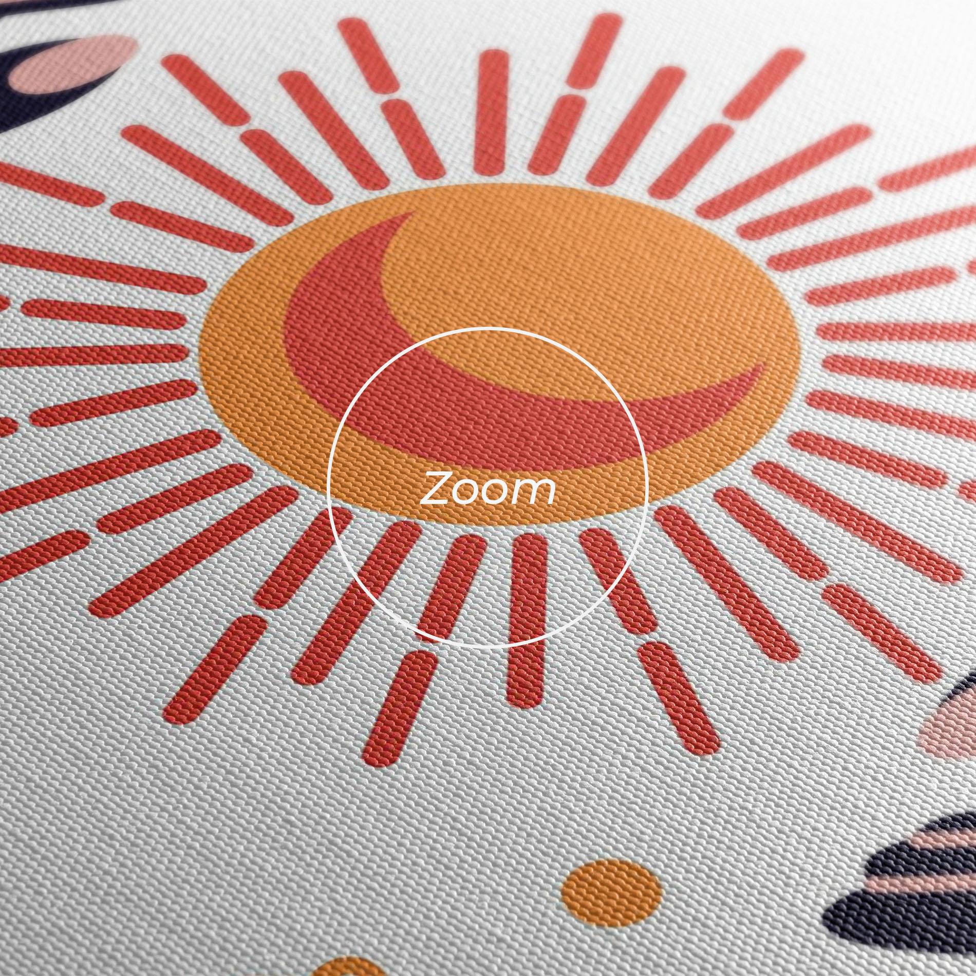 Obraz na Płótnie Purple Magic Hands mockup 3