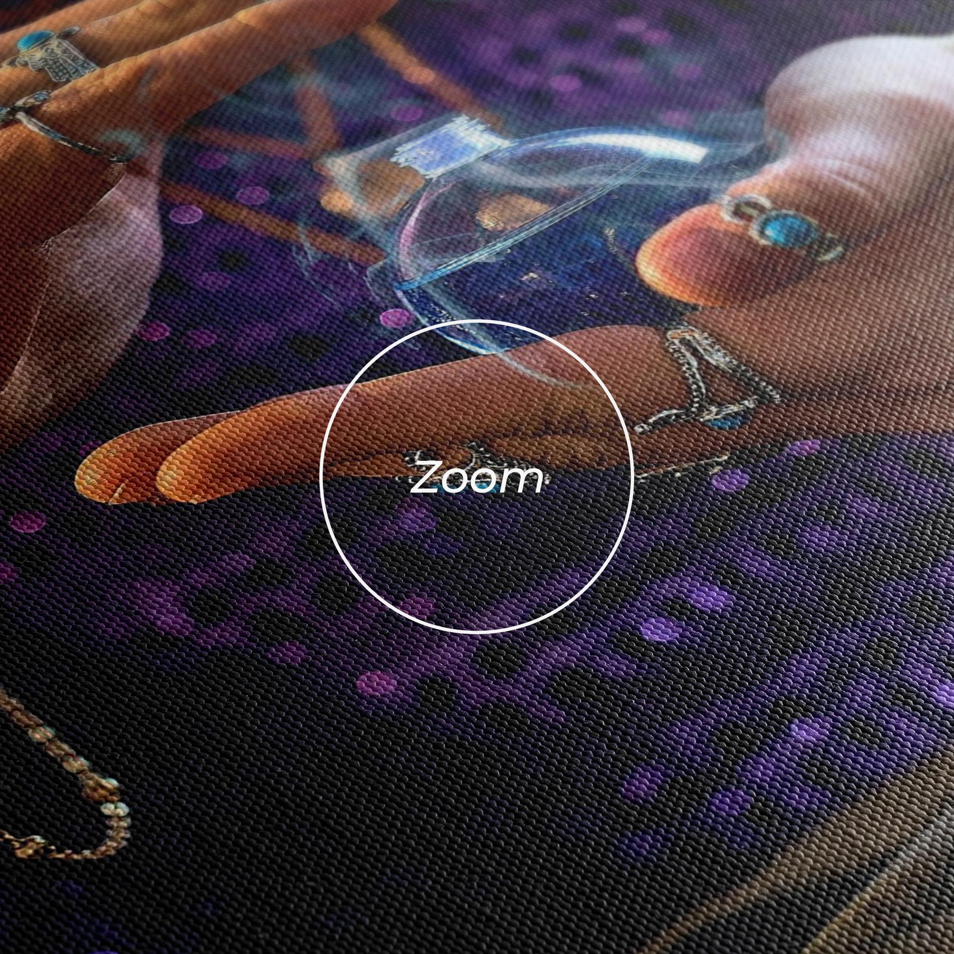 Obraz na Płótnie Witch Magic Smoke mockup 3