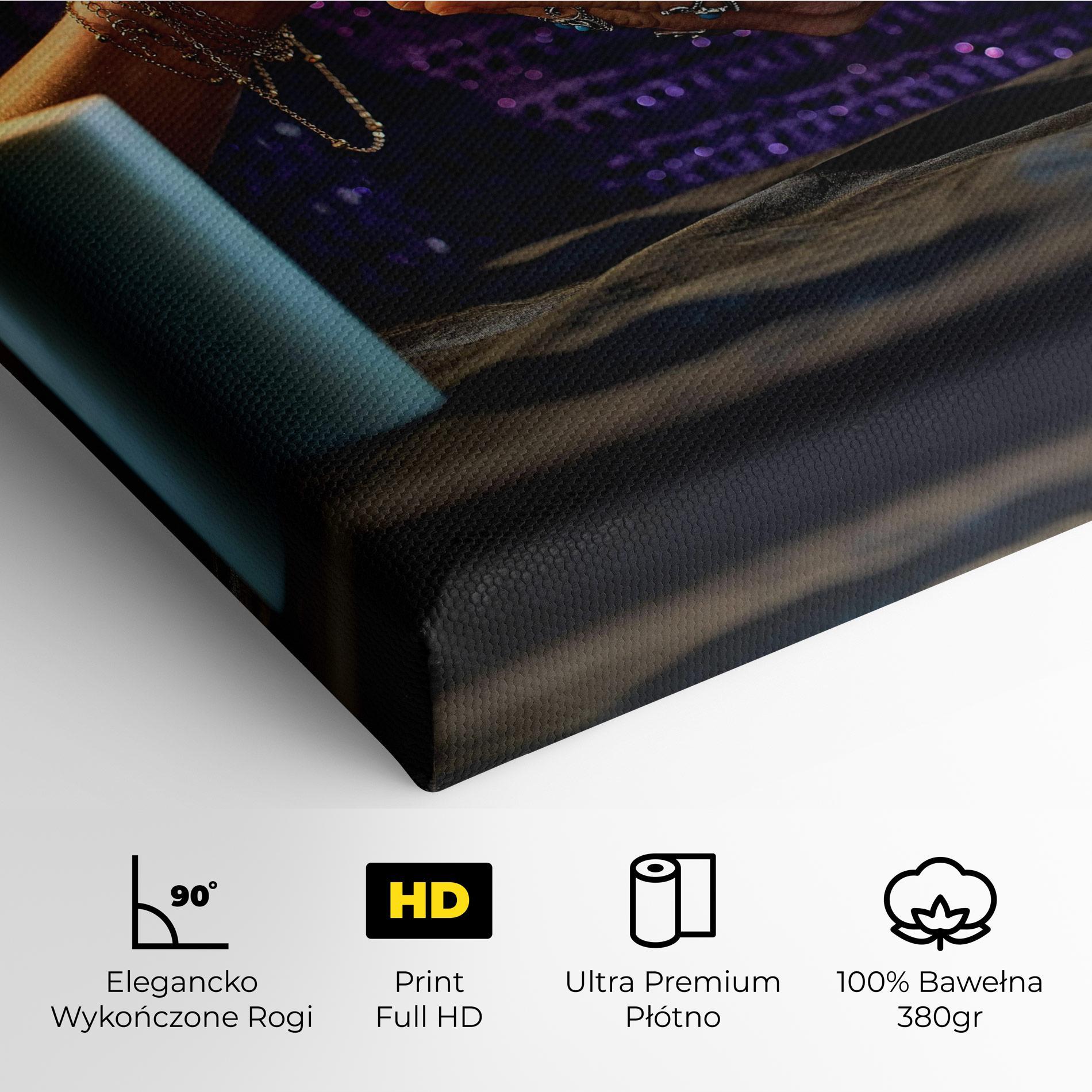 Obraz na Płótnie Witch Magic Smoke mockup 4