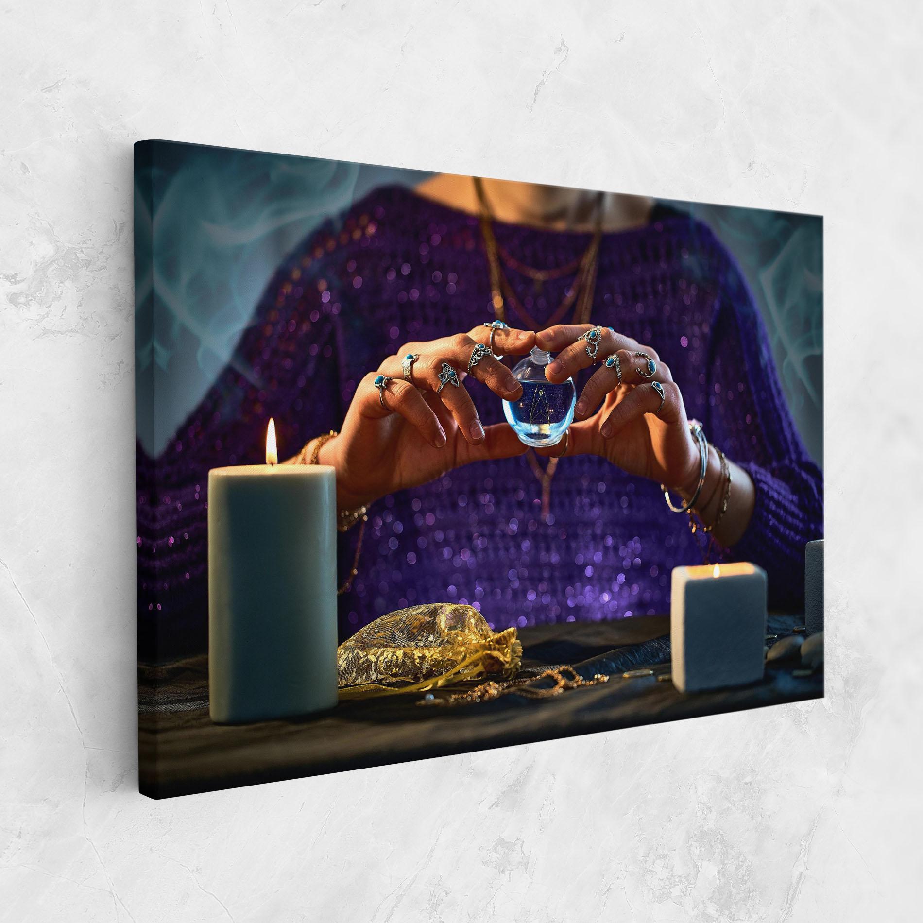 Obraz na Płótnie Witch Magic mockup 1