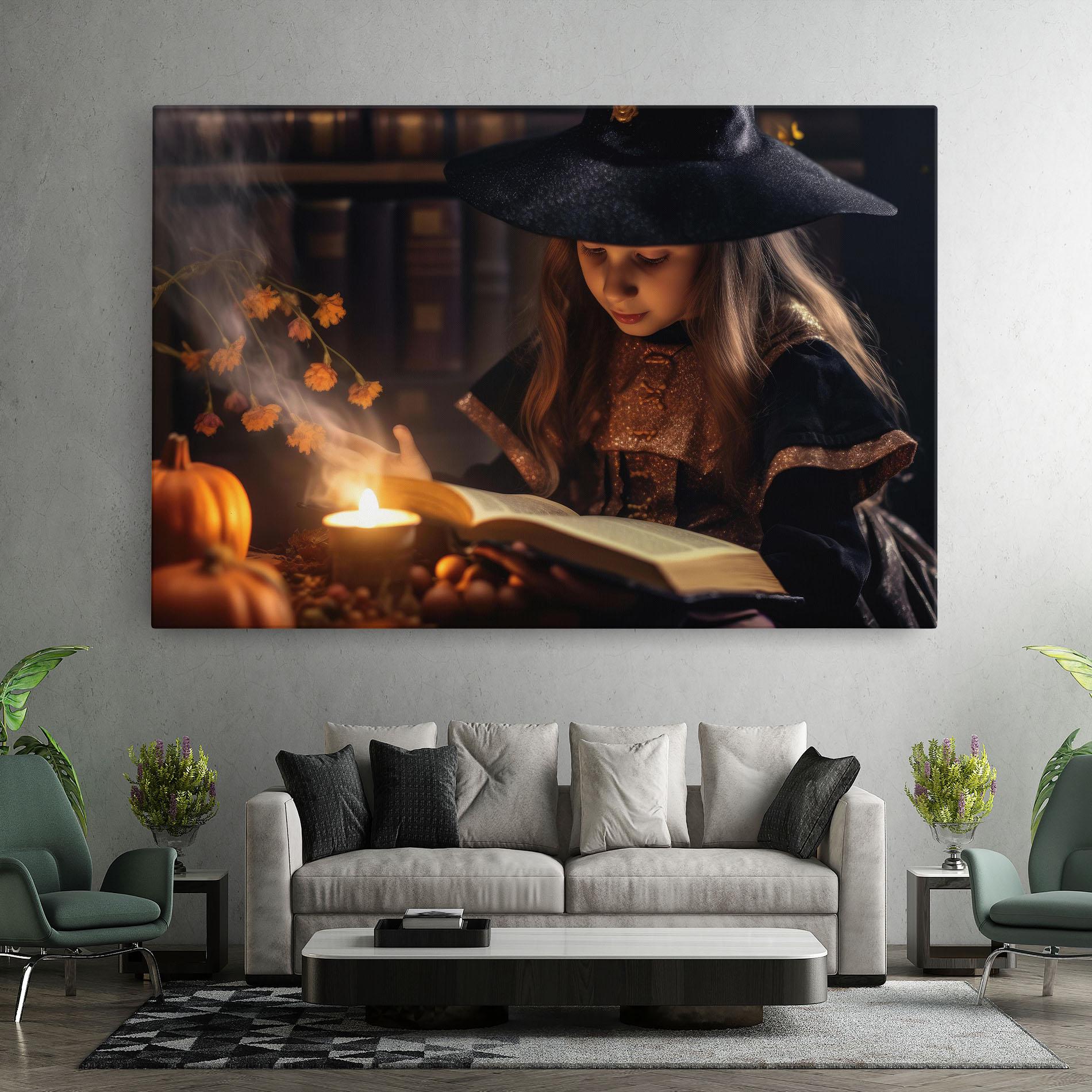 Obraz na Płótnie Little Witch mockup 7