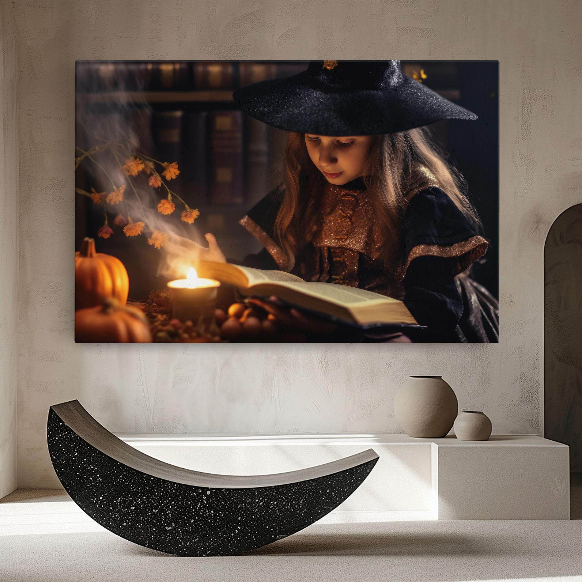 Obraz na Płótnie Little Witch mockup 8