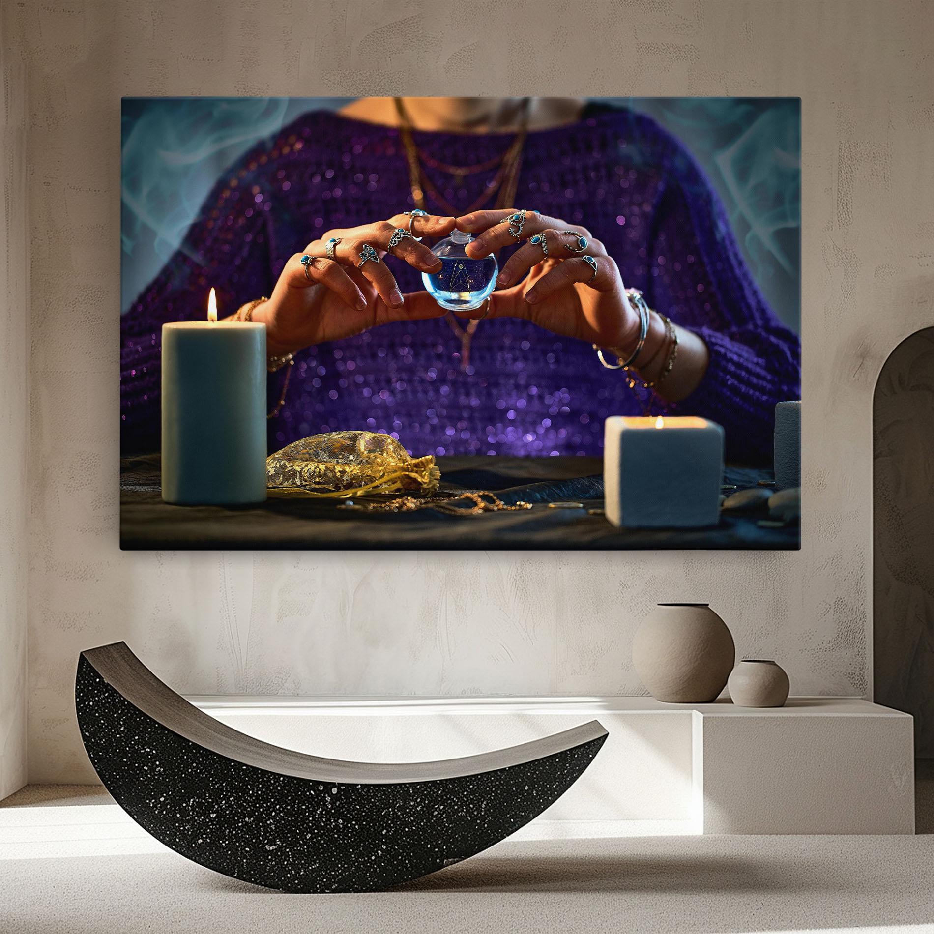 Obraz na Płótnie Witch Magic mockup 8