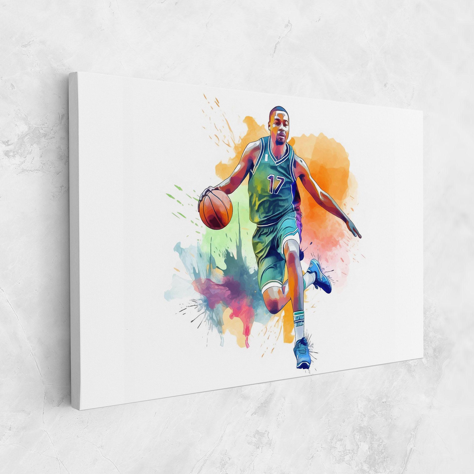 Obraz na Płótnie Playing Basket mockup 1