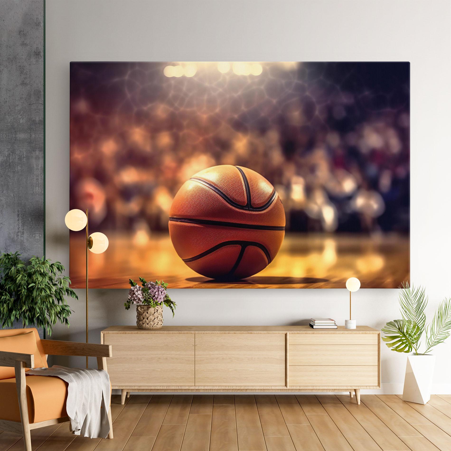Obraz na Płótnie Basketball Arena mockup 9