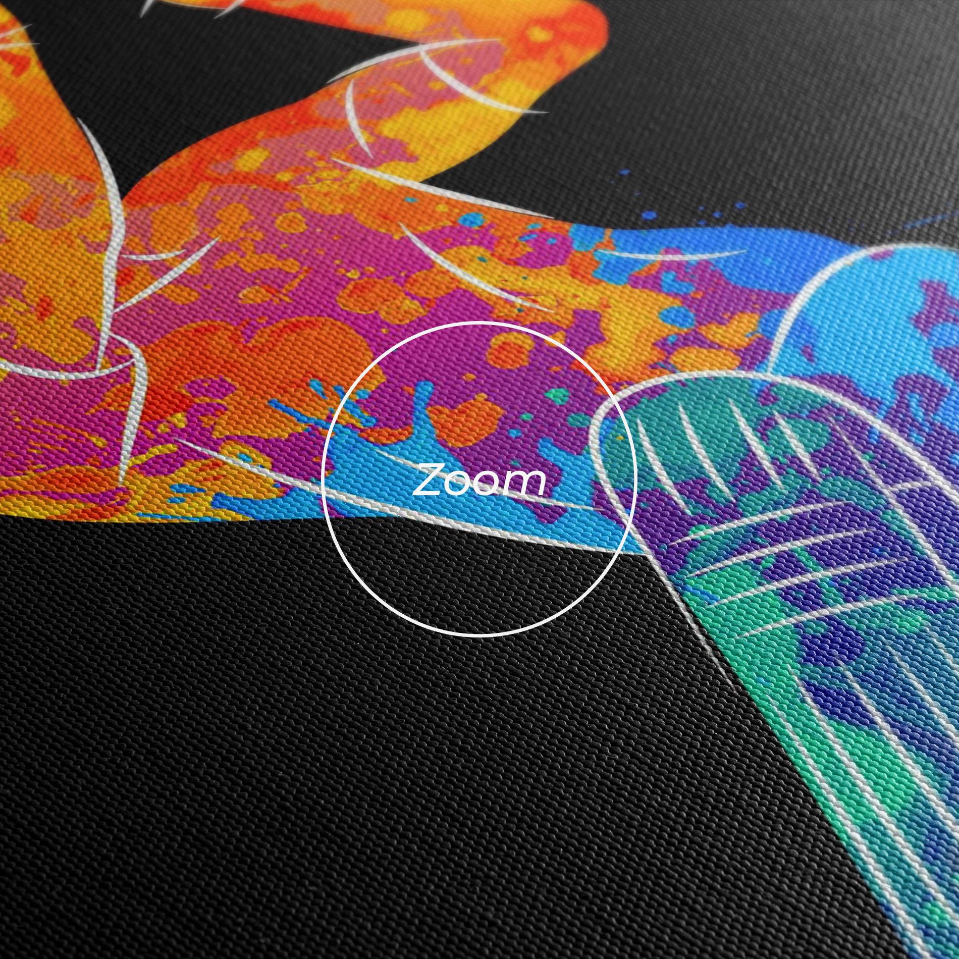 Obraz na Płótnie Baseball Color Art mockup 3